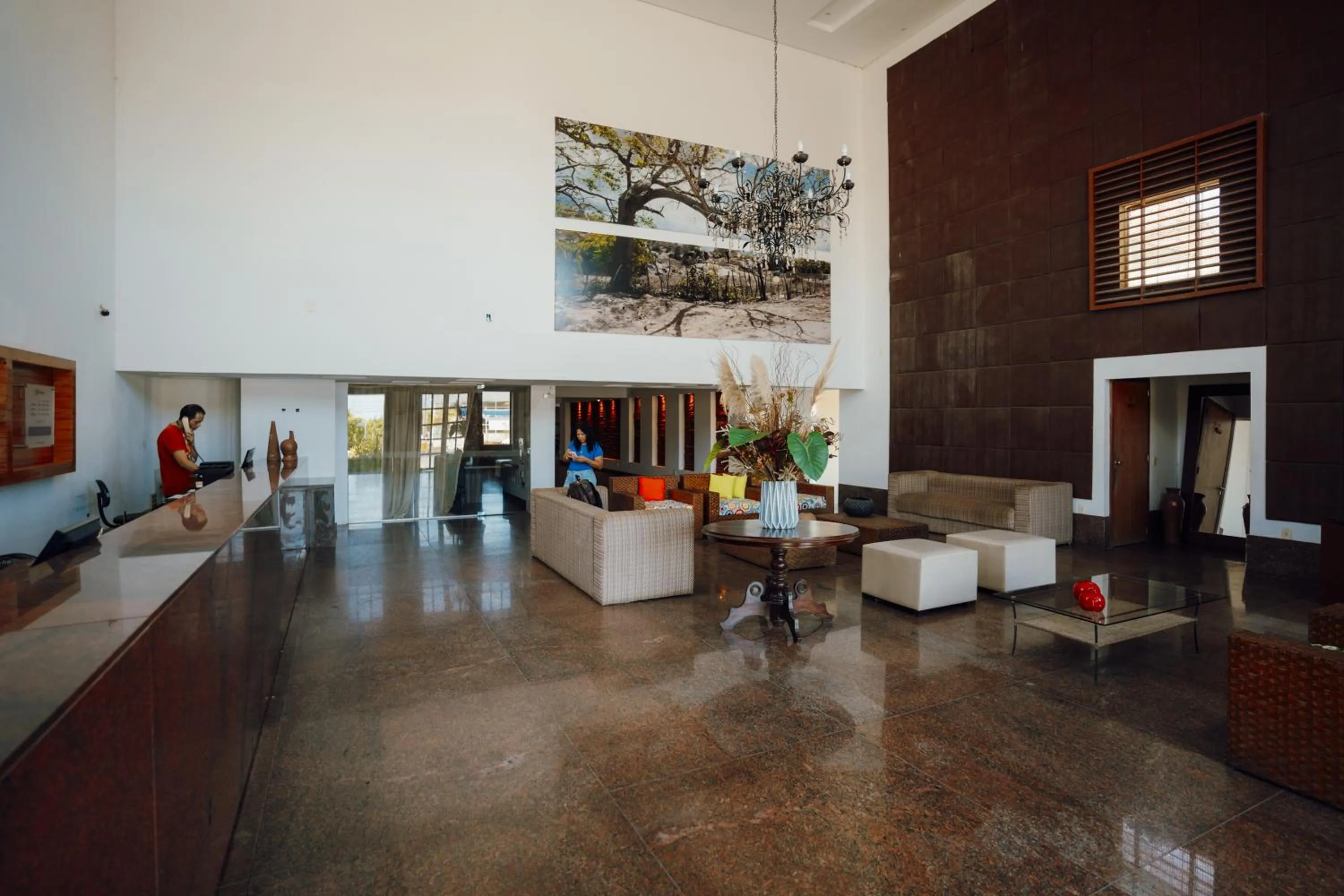 Lobby or reception in Hotel VillaOeste