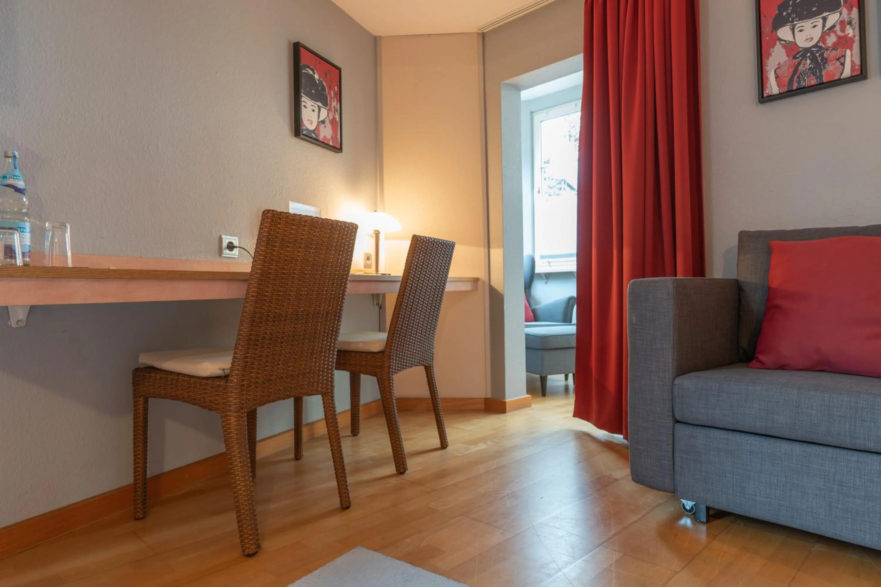 Seating area in Badischer Hof