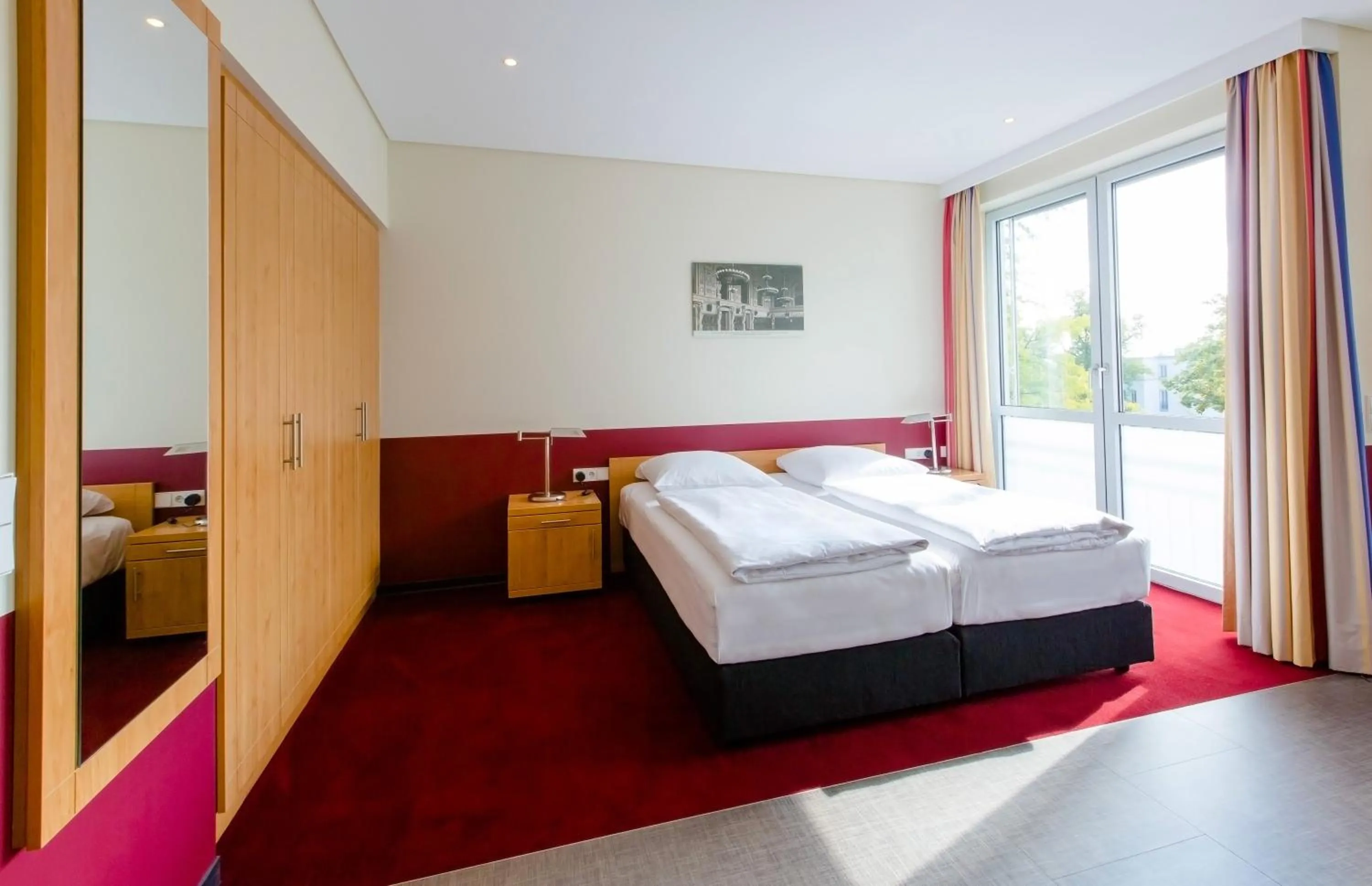 Bedroom, Bed in Aparion Apartments Berlin