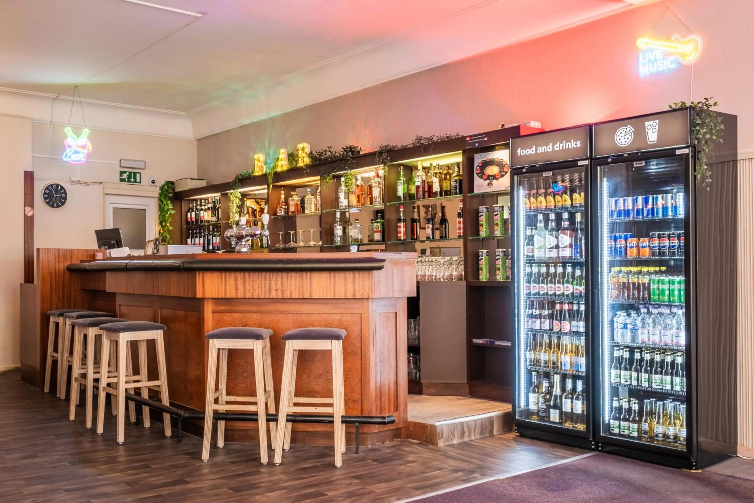 Lounge or bar in a&o Antwerpen Centraal