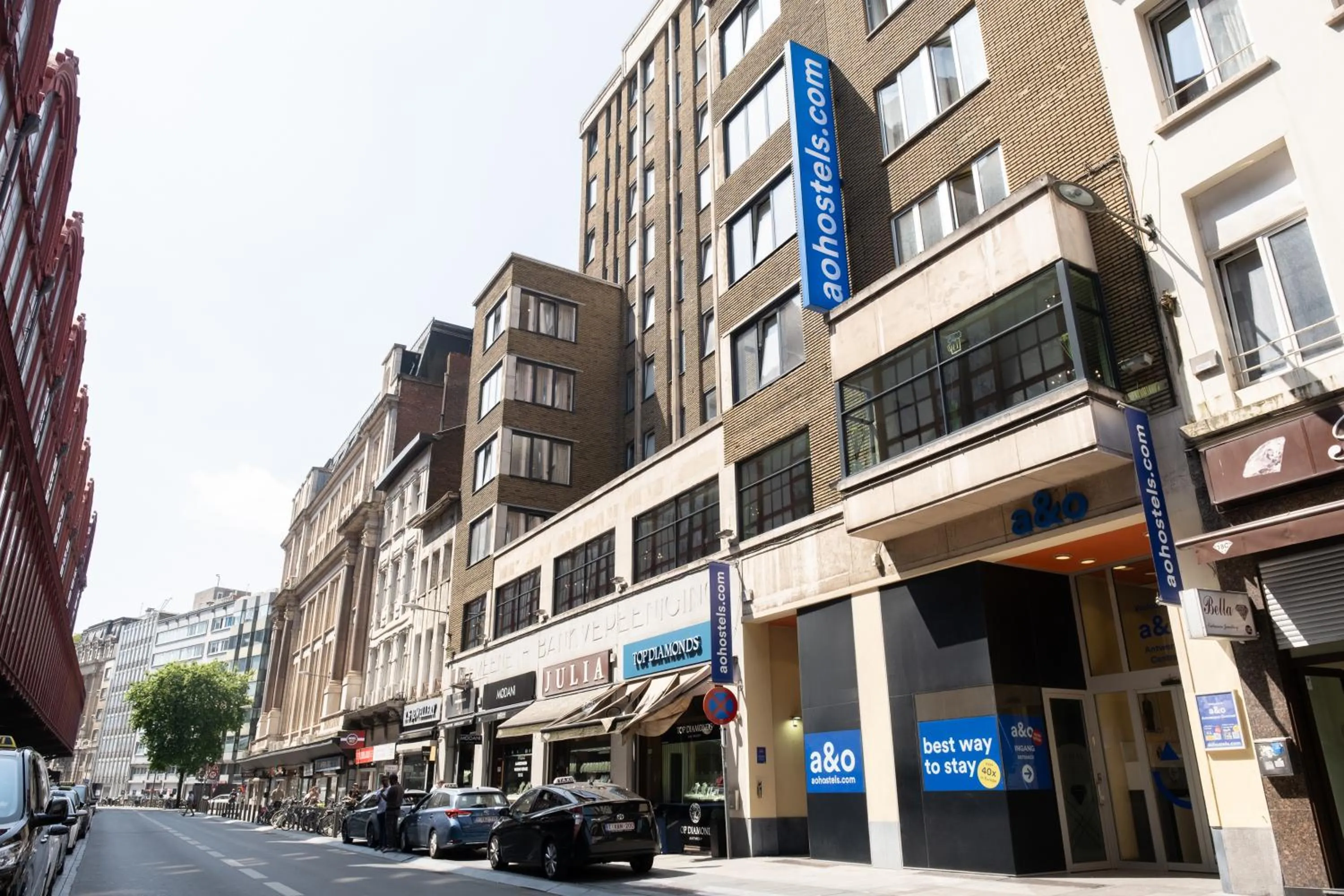 Facade/entrance in a&o Antwerpen Centraal