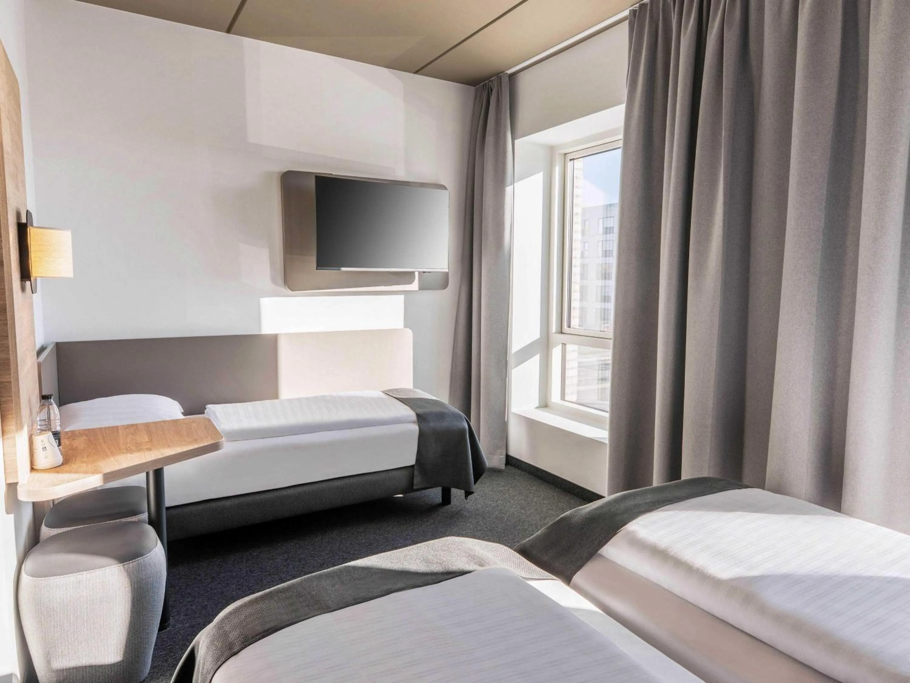 Photo of the whole room, Bed in B&B Hotel Kiel-Wissenschaftspark