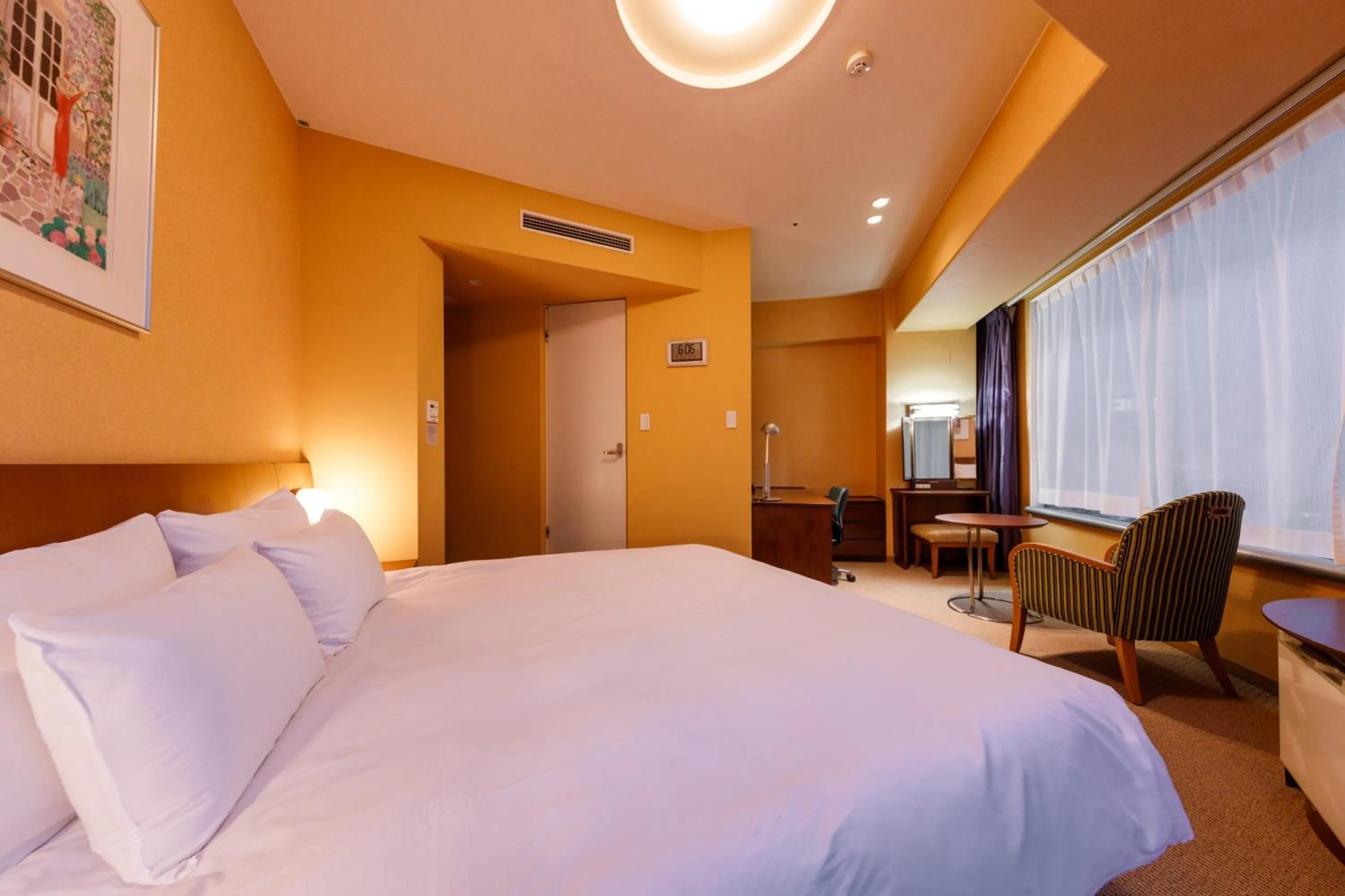Bed in Shinagawa Prince Hotel