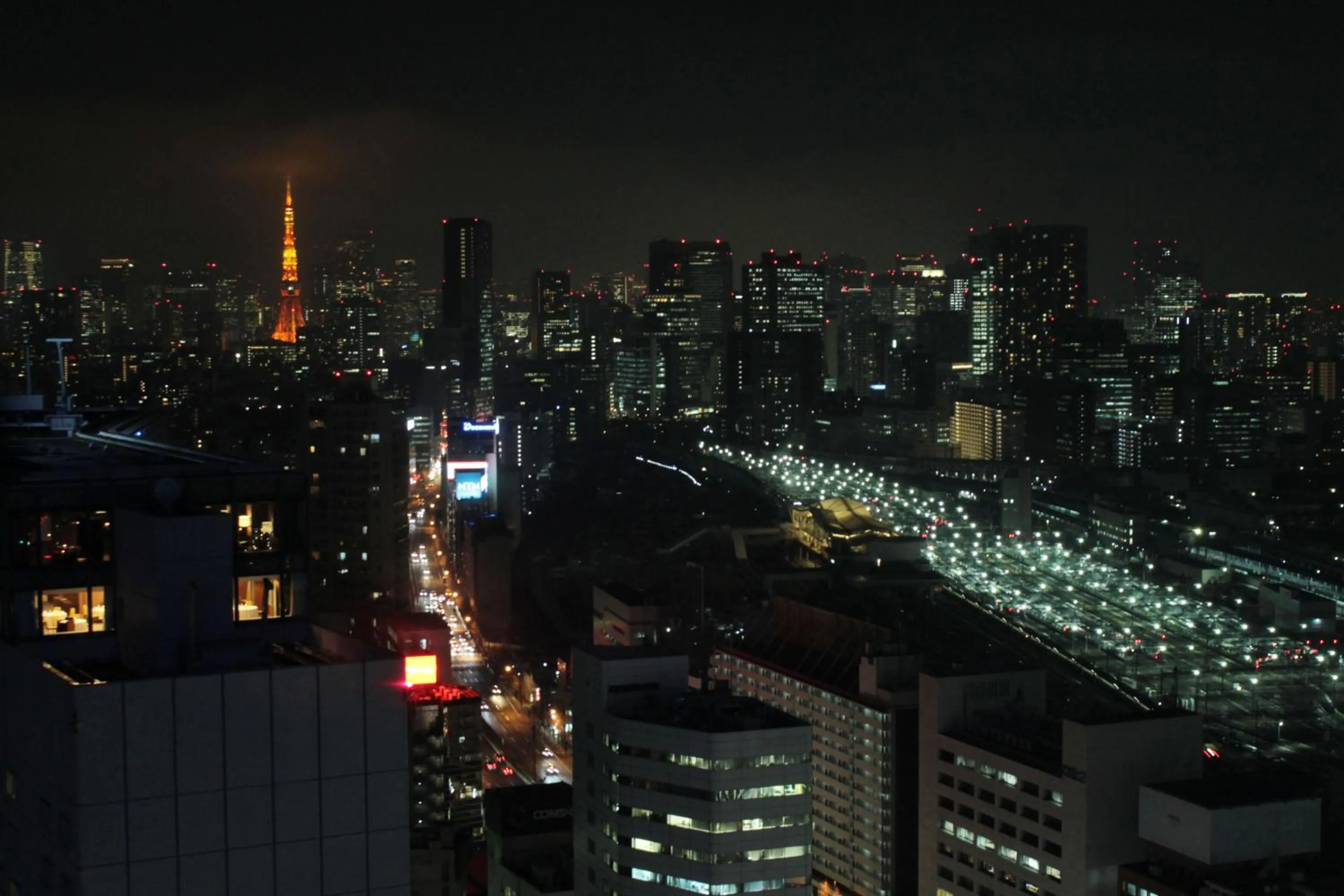 City view in Shinagawa Prince Hotel