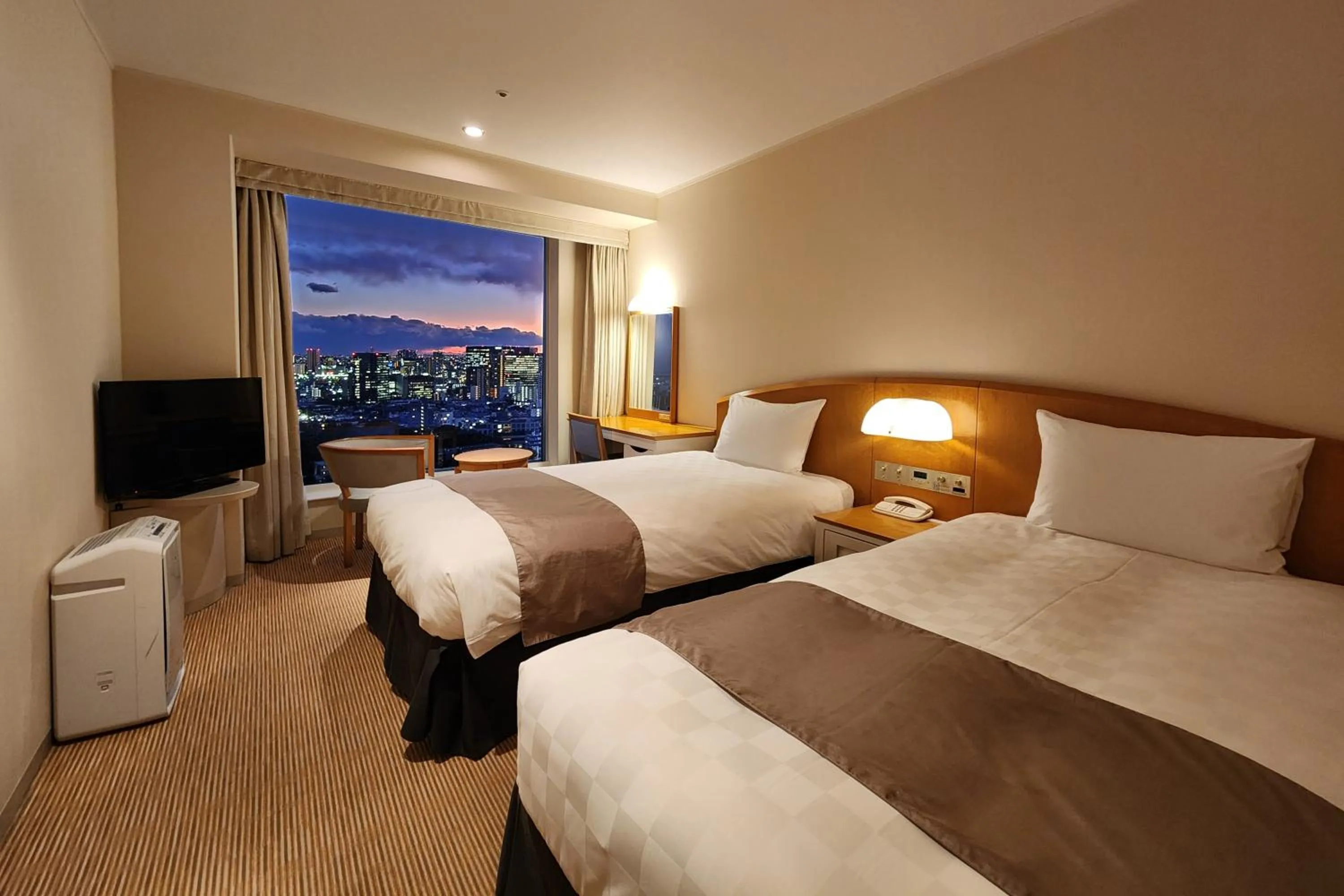 Photo of the whole room, Bed in Shinagawa Prince Hotel