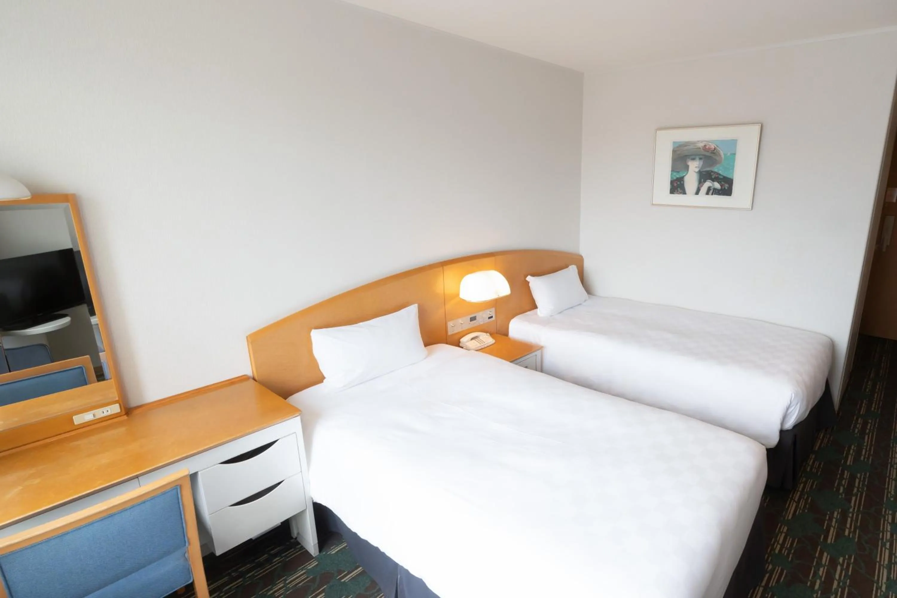 Photo of the whole room, Bed in Shinagawa Prince Hotel