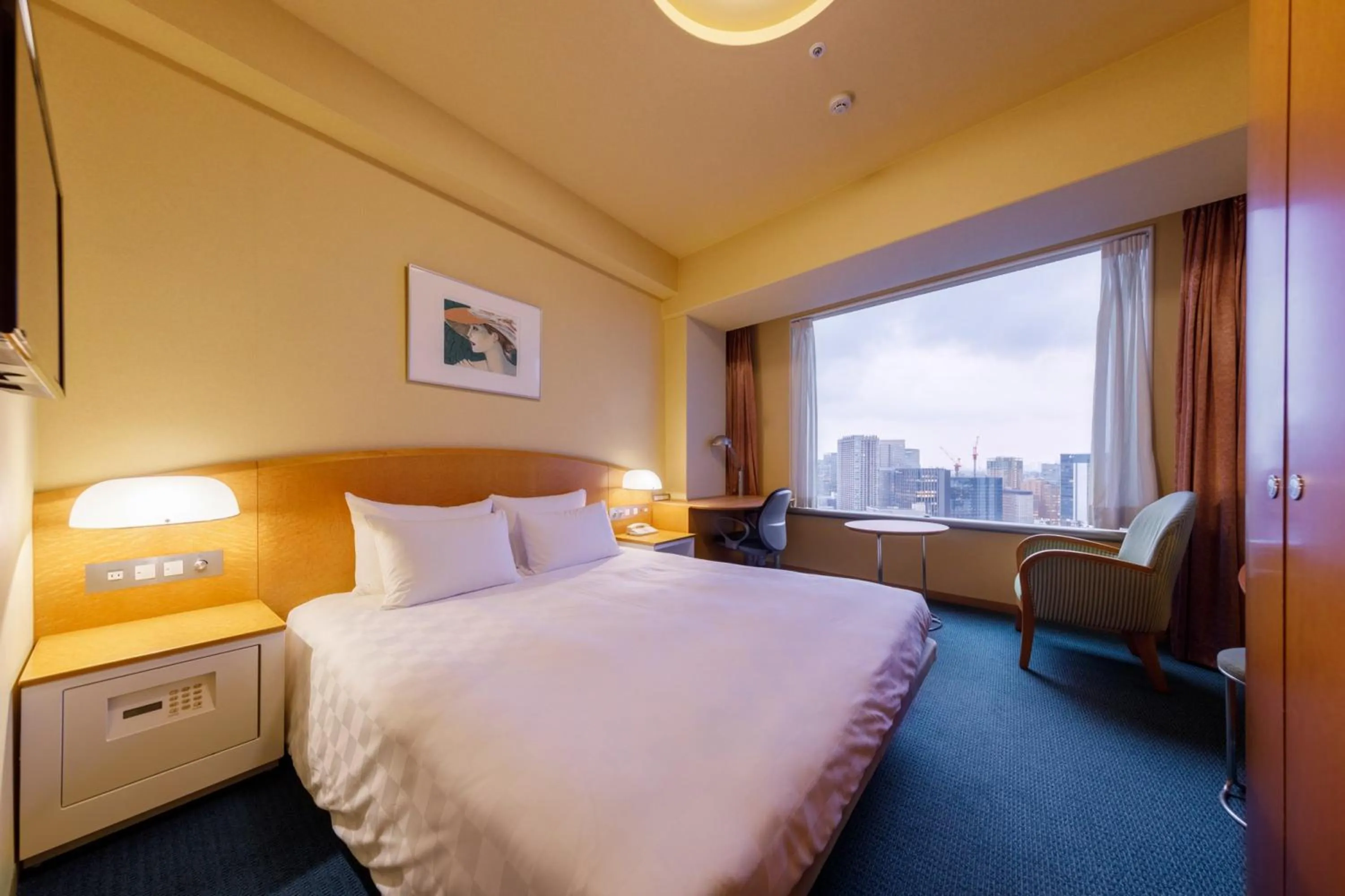 Photo of the whole room, Bed in Shinagawa Prince Hotel