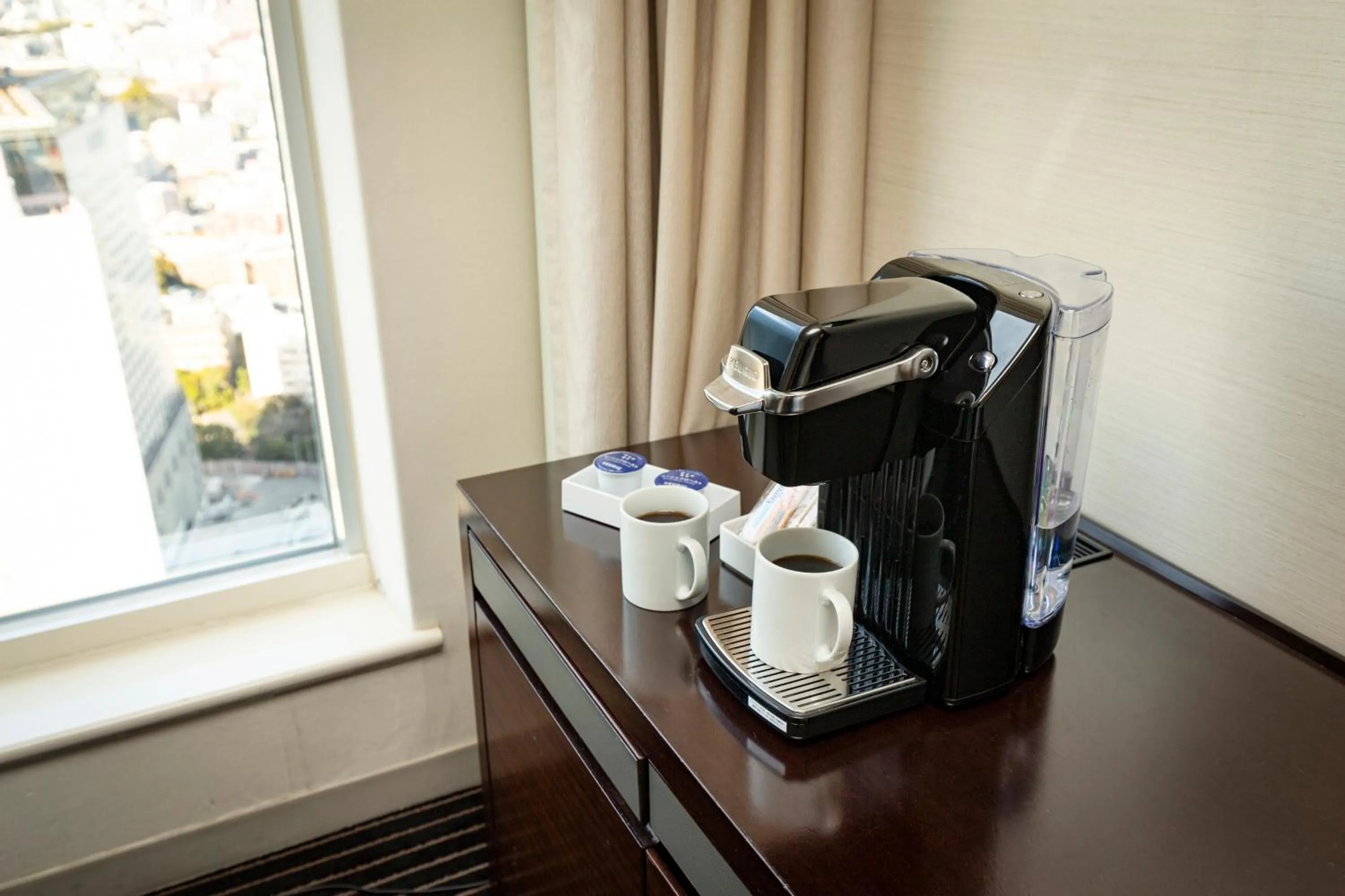 Coffee/tea facilities in Shinagawa Prince Hotel