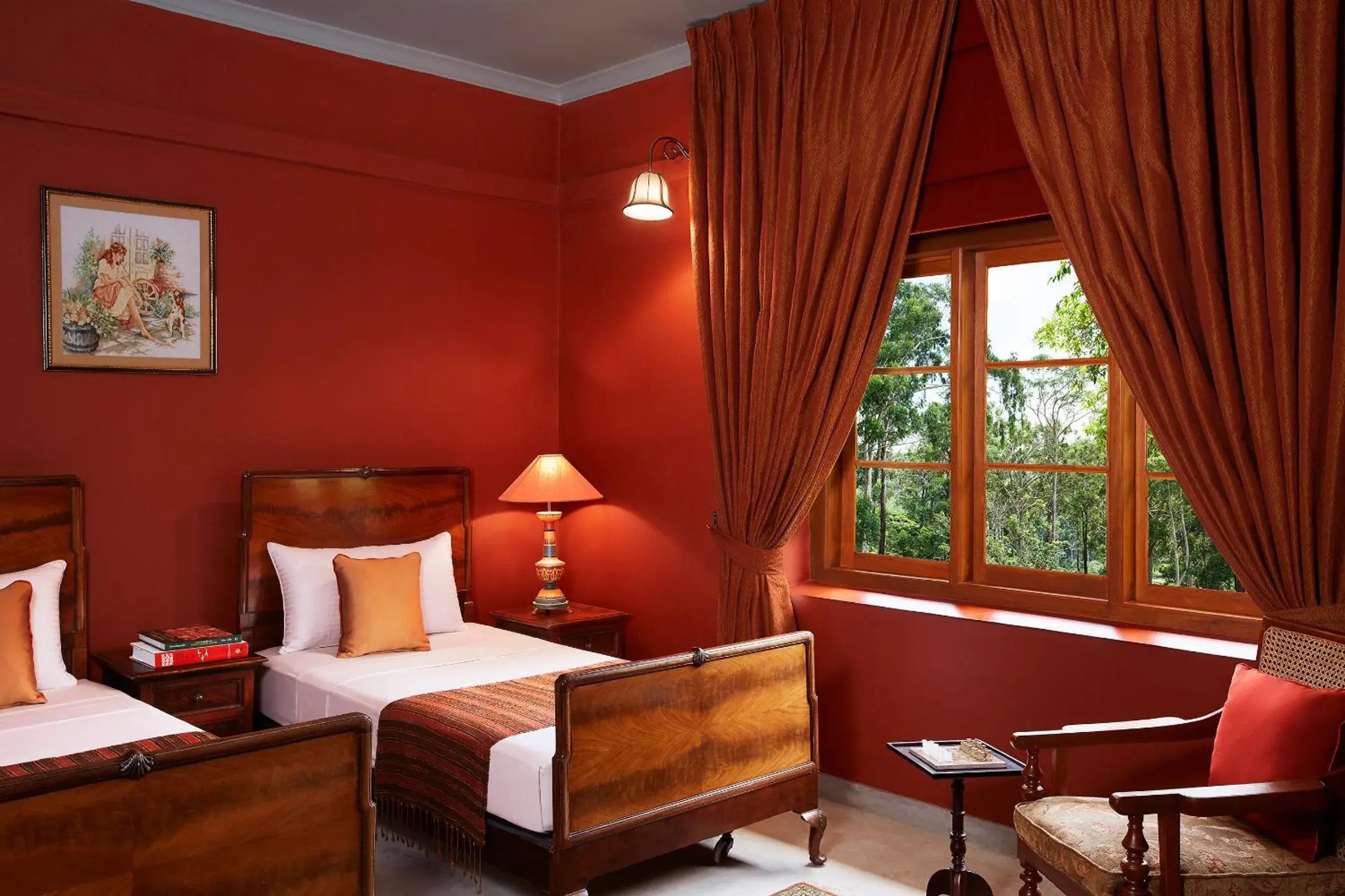 Deluxe Twin Room in Jetwing Warwick Gardens Deluxe Twin Room in Jetwing Warwick Gardens