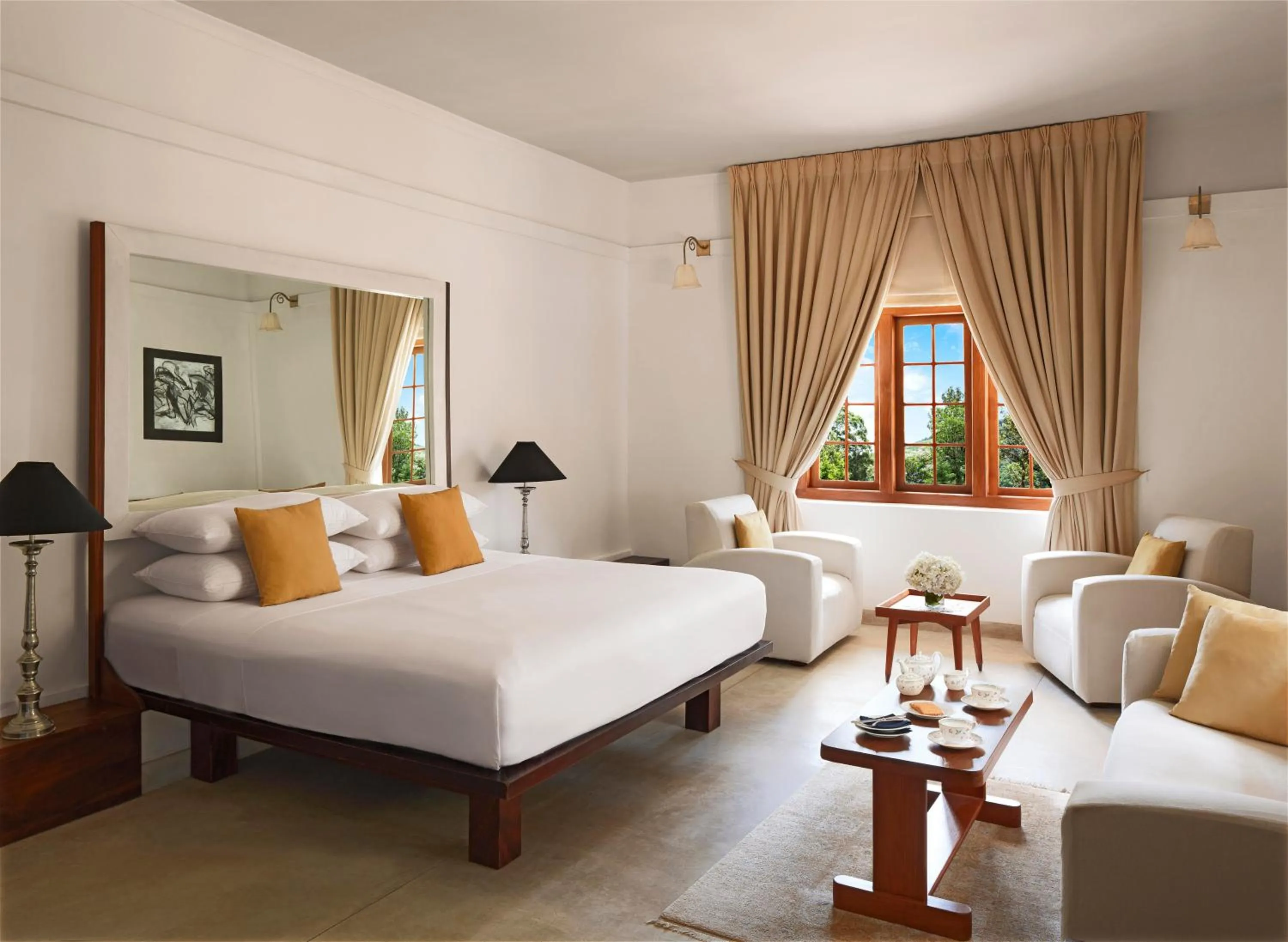 Bedroom, Bed in Jetwing Warwick Gardens