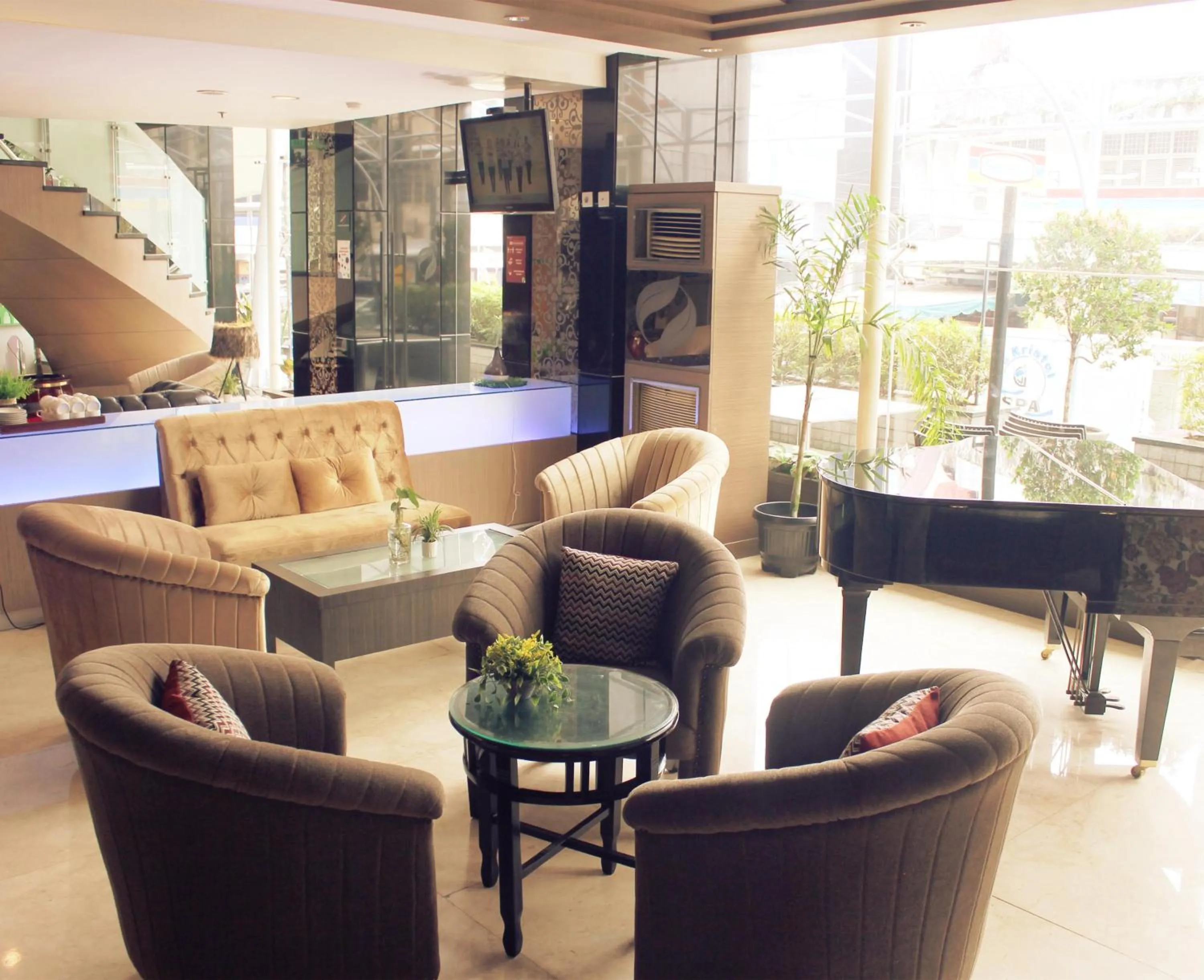 Lobby or reception in Hermes Palace Hotel Medan