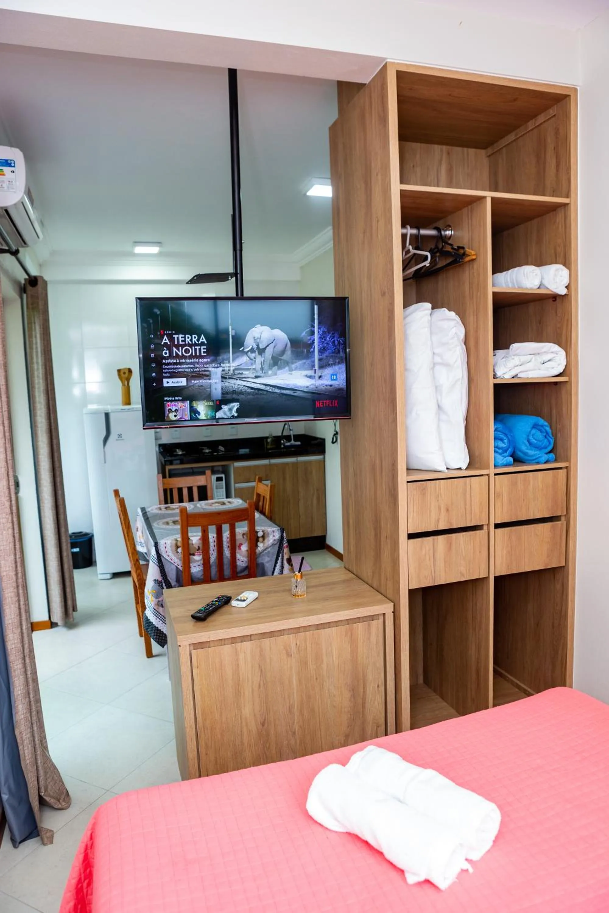 Bed in Canto dos Pássaros Flat - Canasvieiras