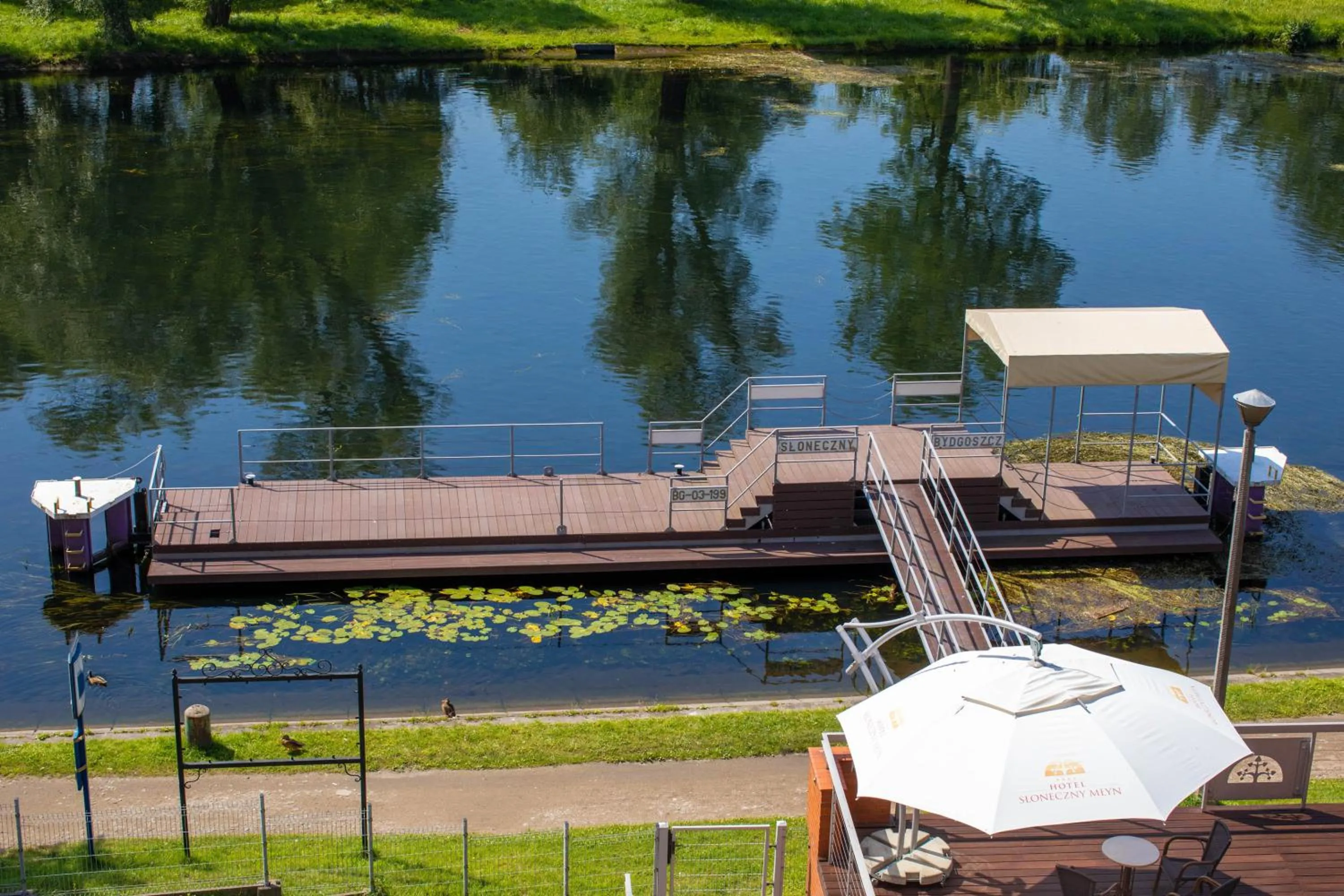 River view in Hotel Słoneczny Młyn