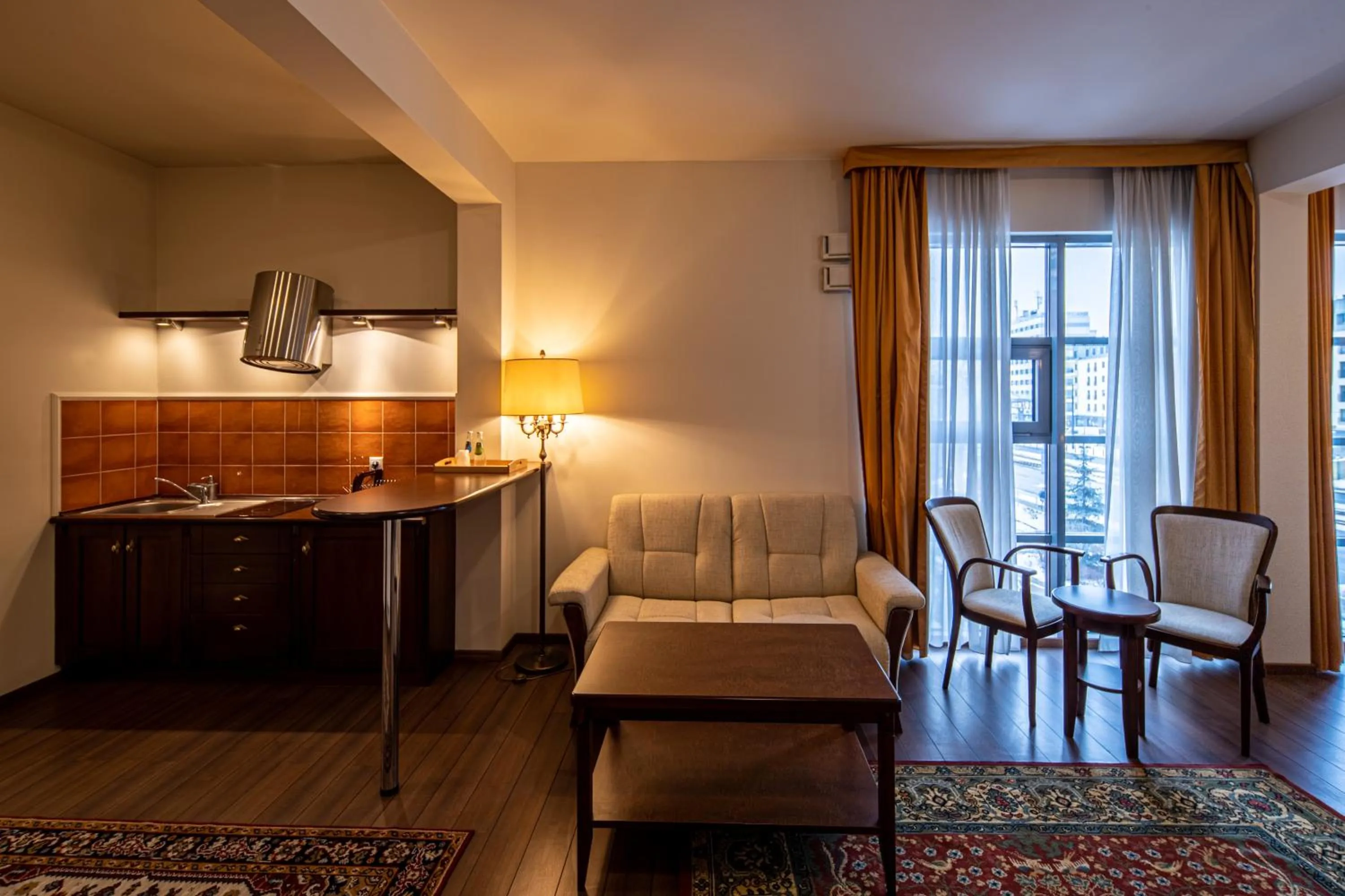 Seating area in Hotel Słoneczny Młyn