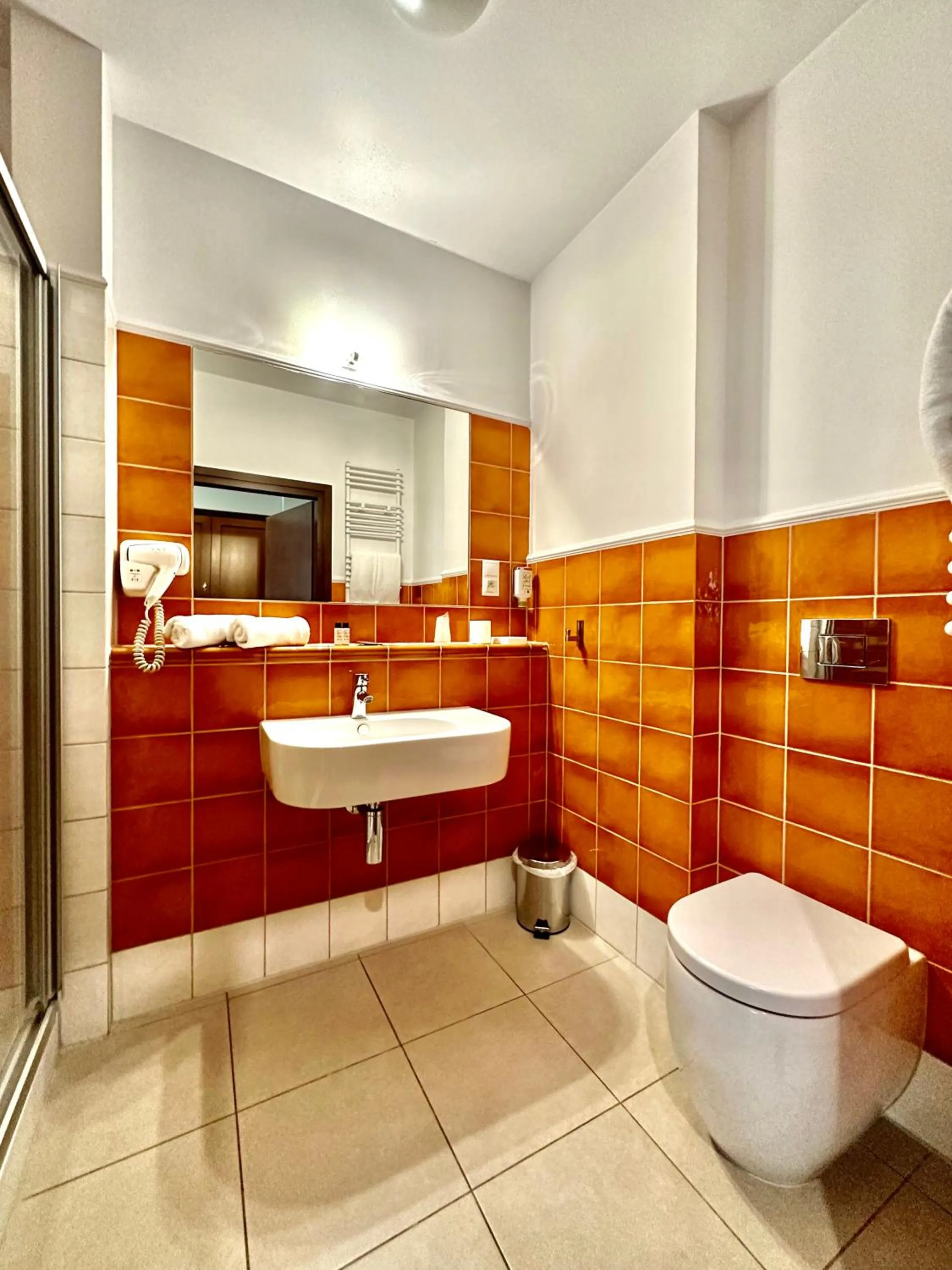 Bathroom in Hotel Słoneczny Młyn