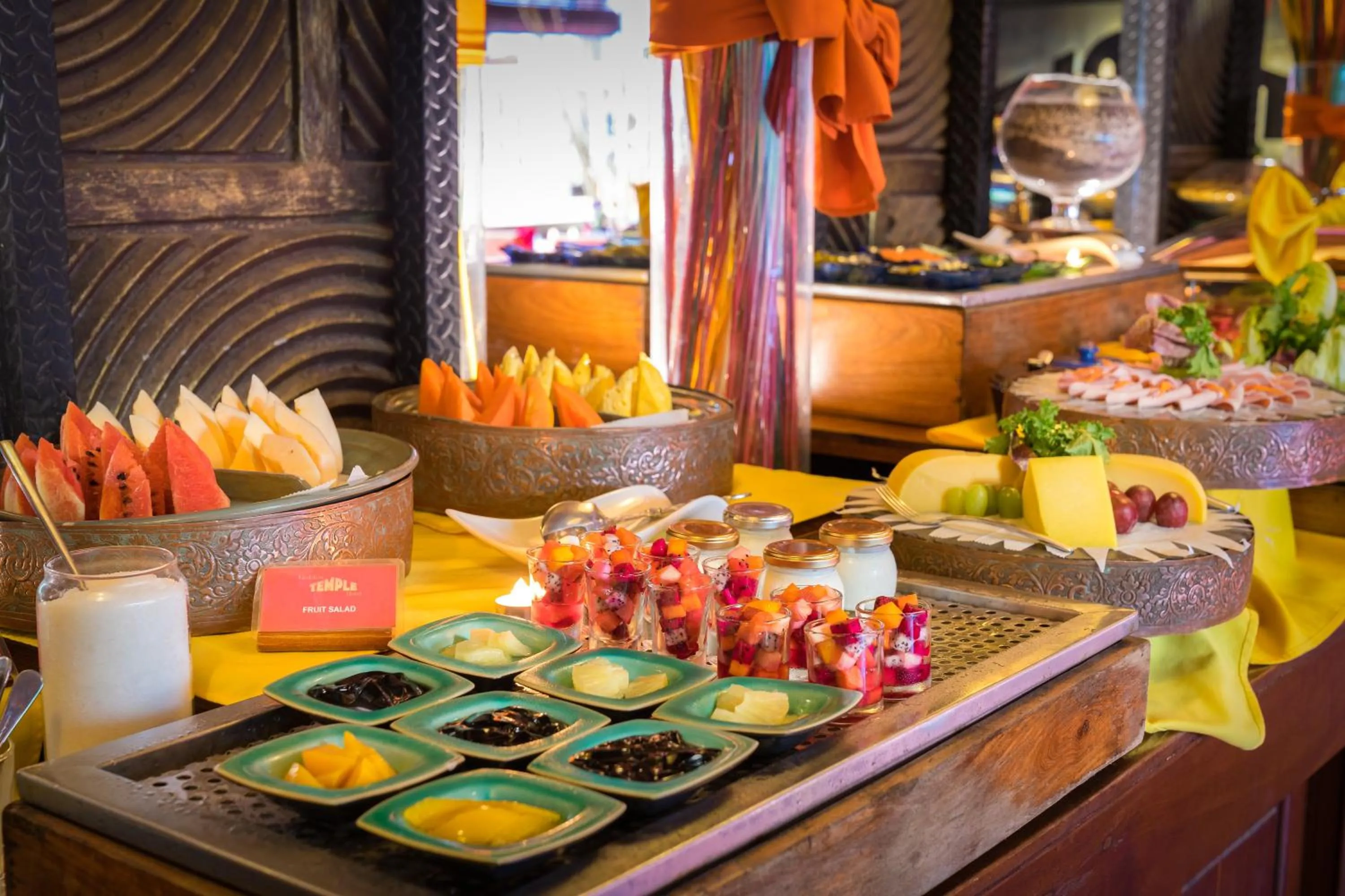 Buffet breakfast in Golden Temple Hotel