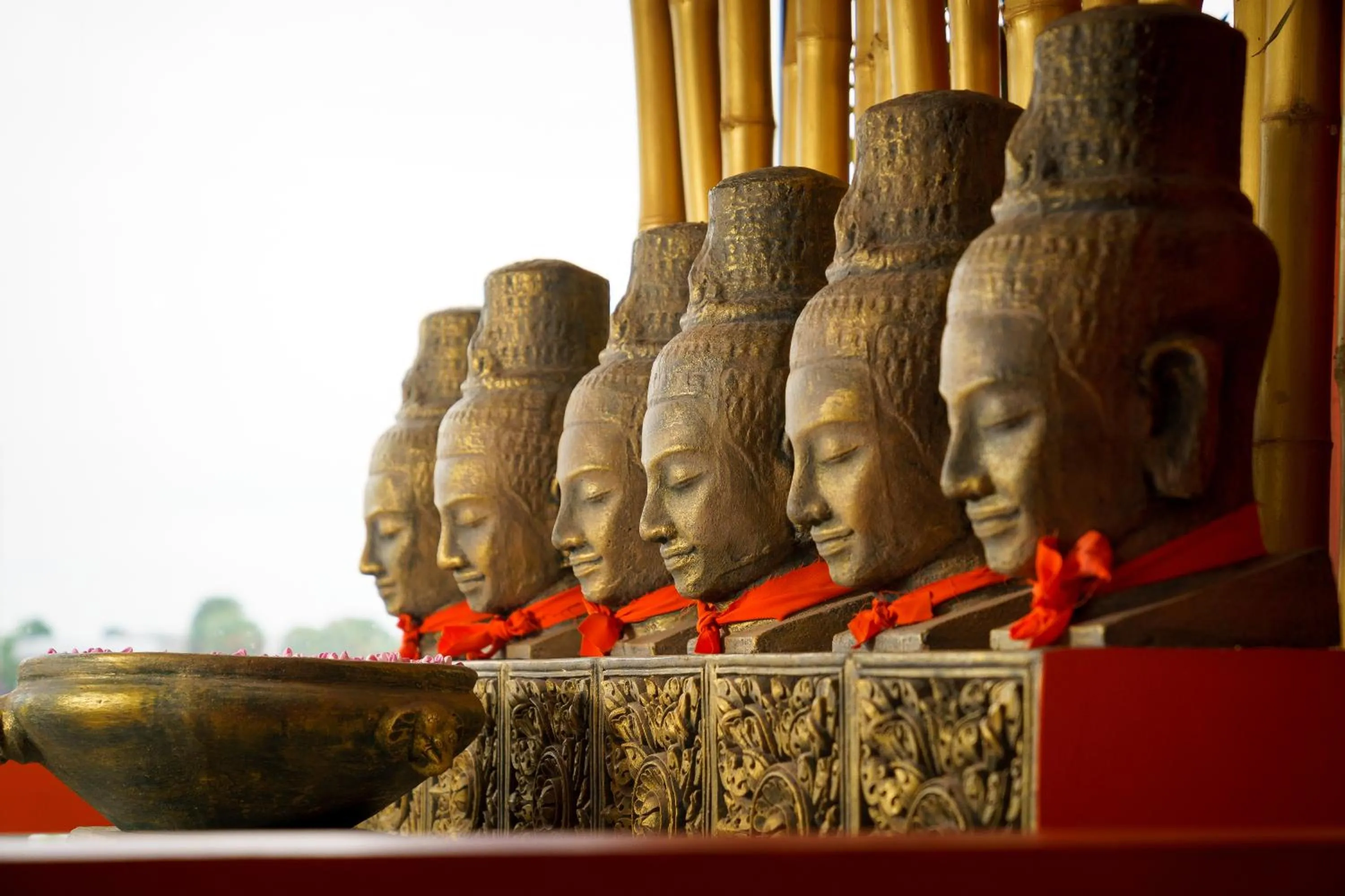 Decorative detail in Golden Temple Hotel