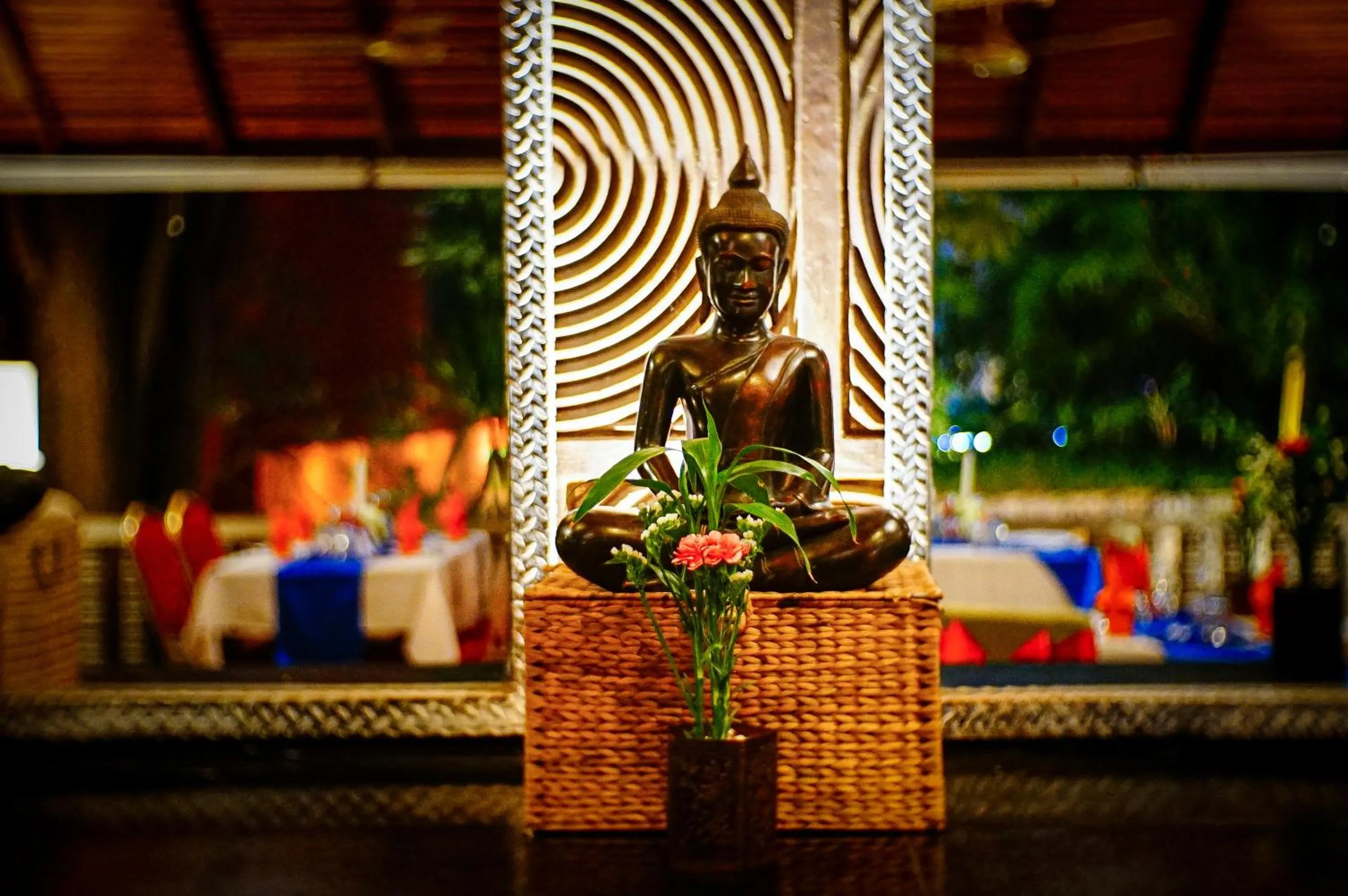 Decorative detail in Golden Temple Hotel