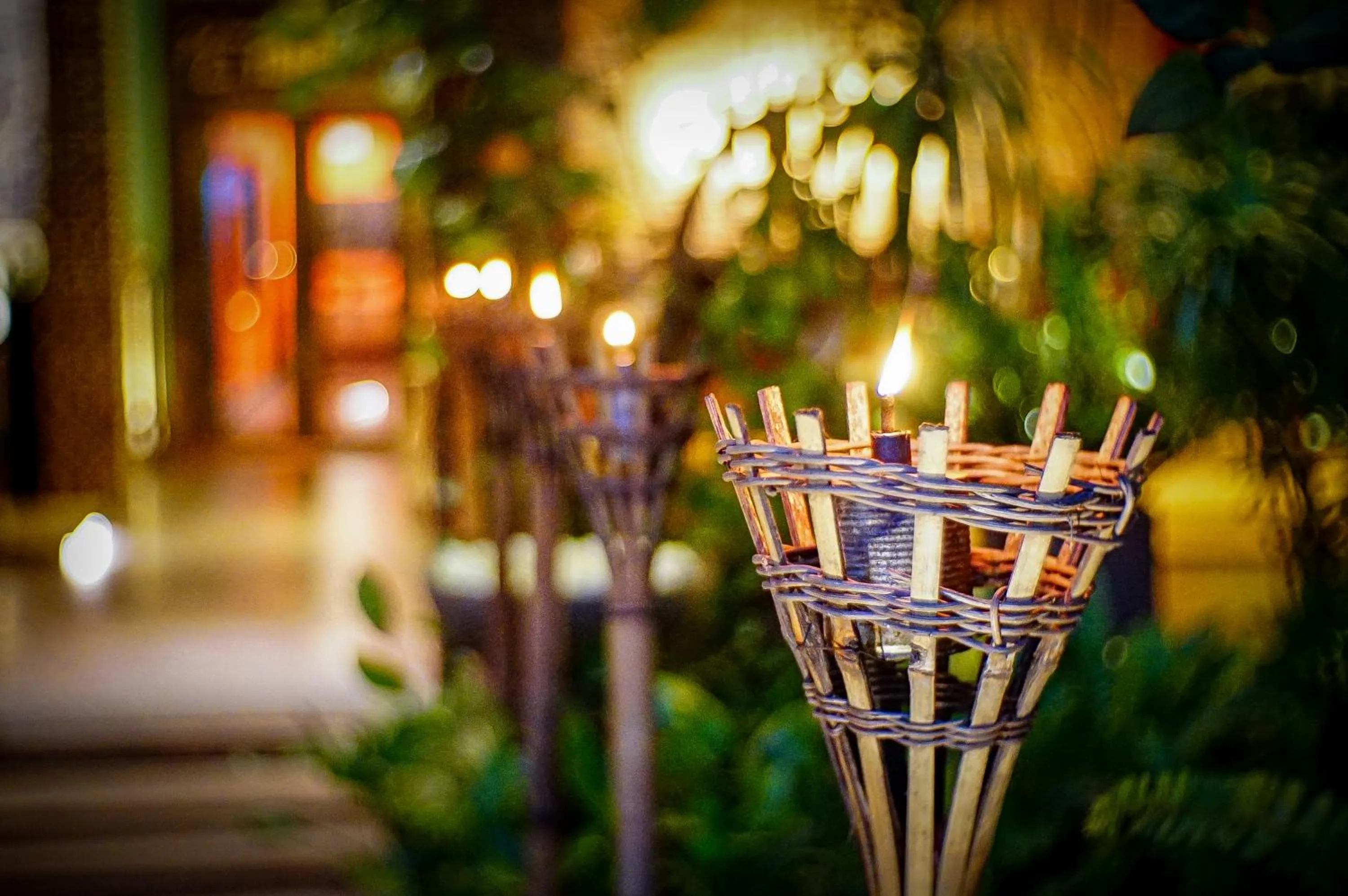 Night in Golden Temple Hotel