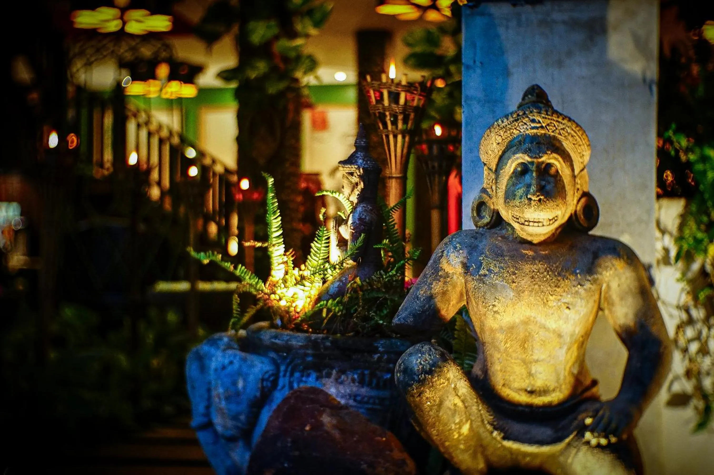 Night in Golden Temple Hotel