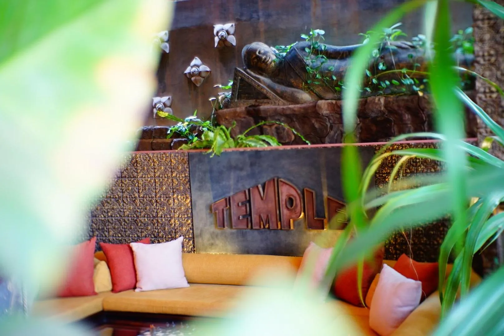 Garden in Golden Temple Hotel