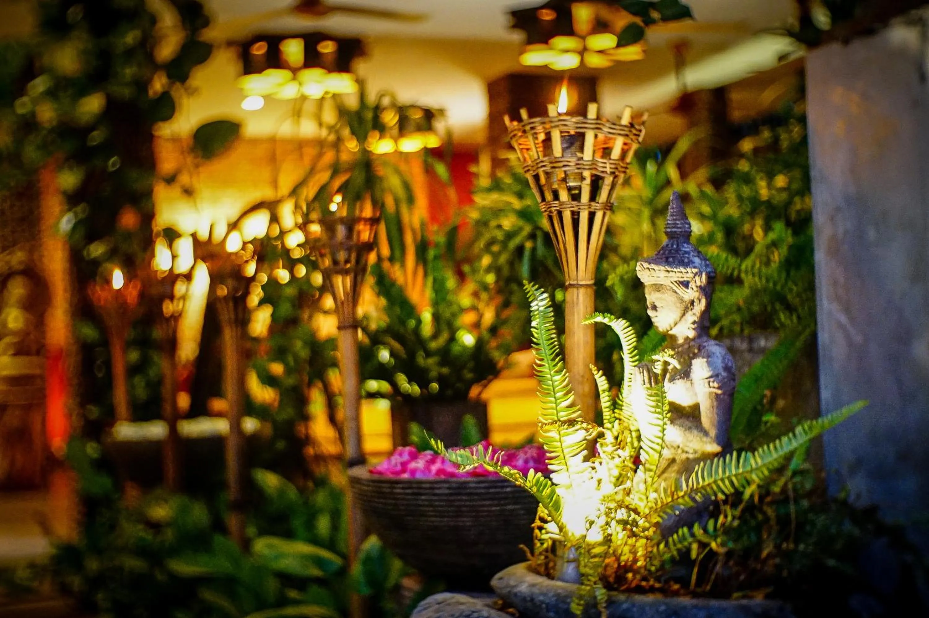 Night in Golden Temple Hotel