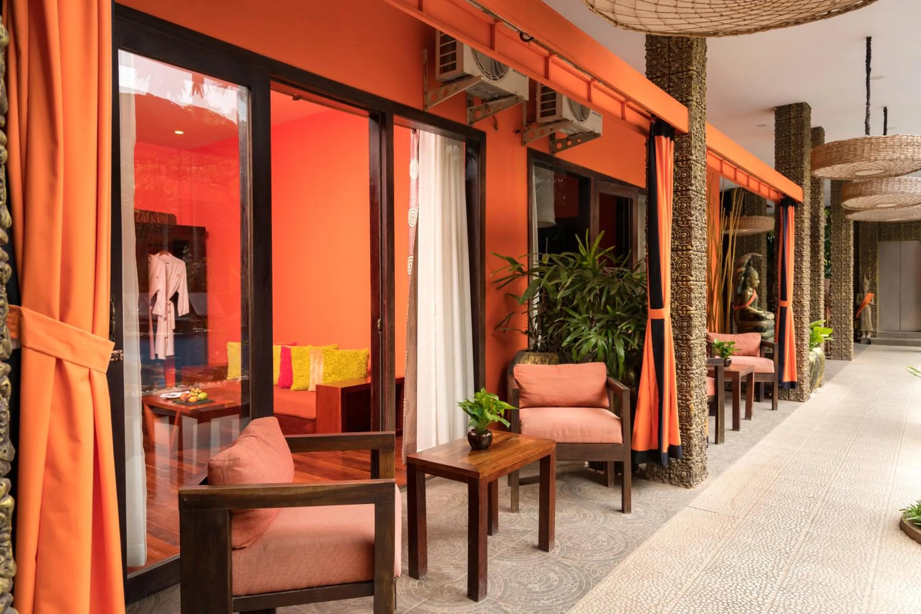 Balcony/Terrace in Golden Temple Hotel