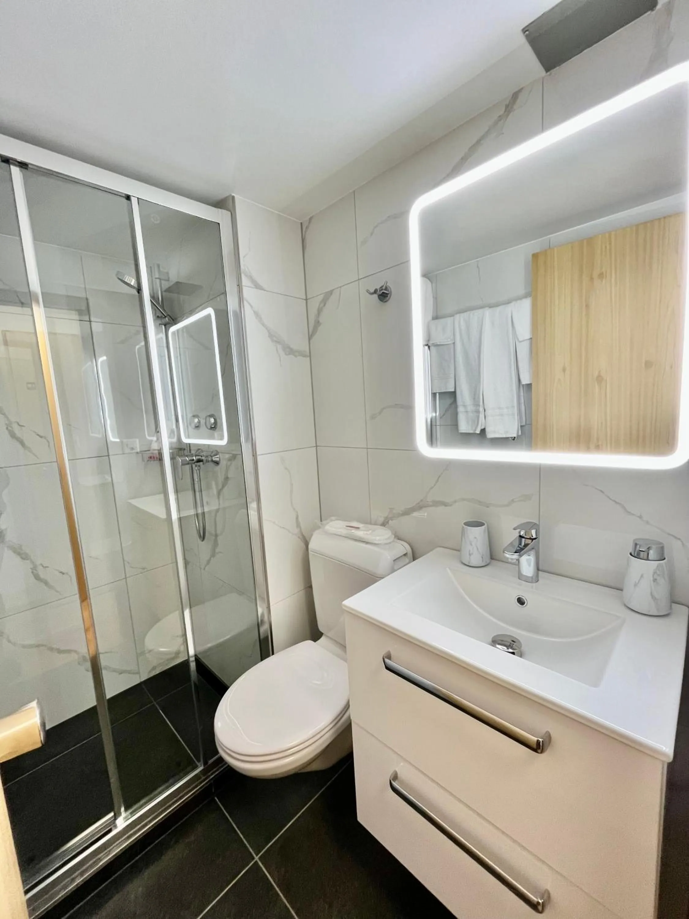 Bathroom in Seiler's Hotel