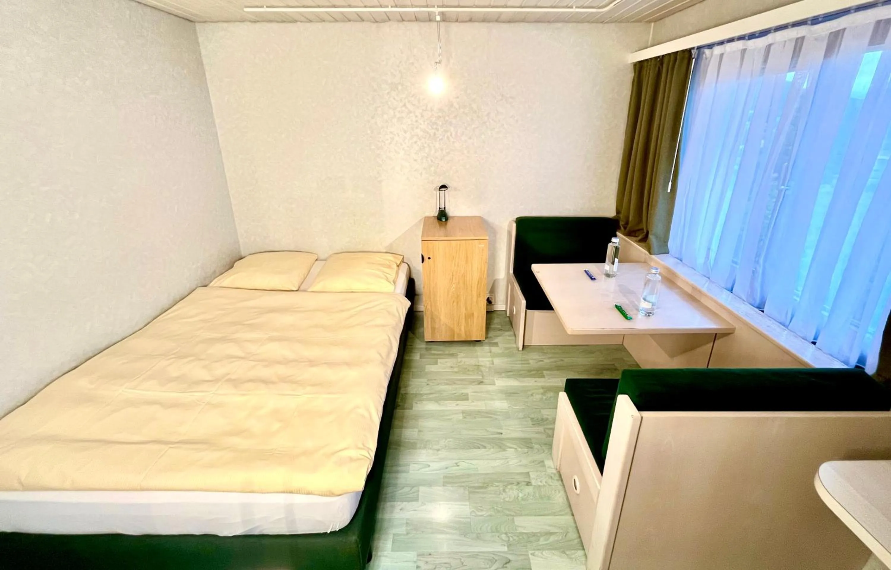 Bed in Seiler's Hotel