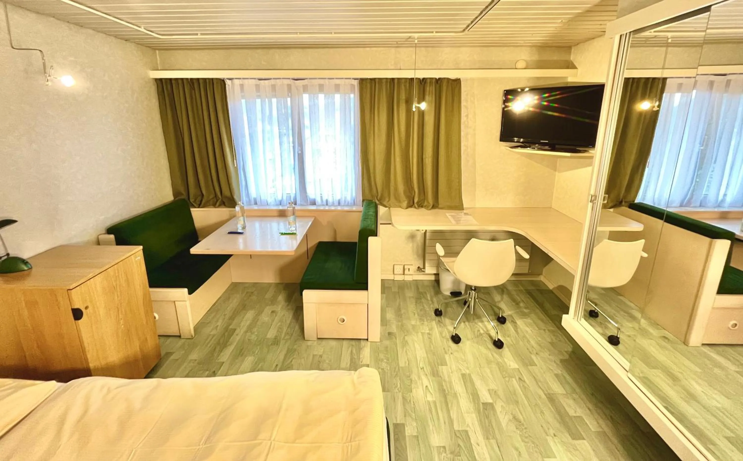 Bed in Seiler's Hotel