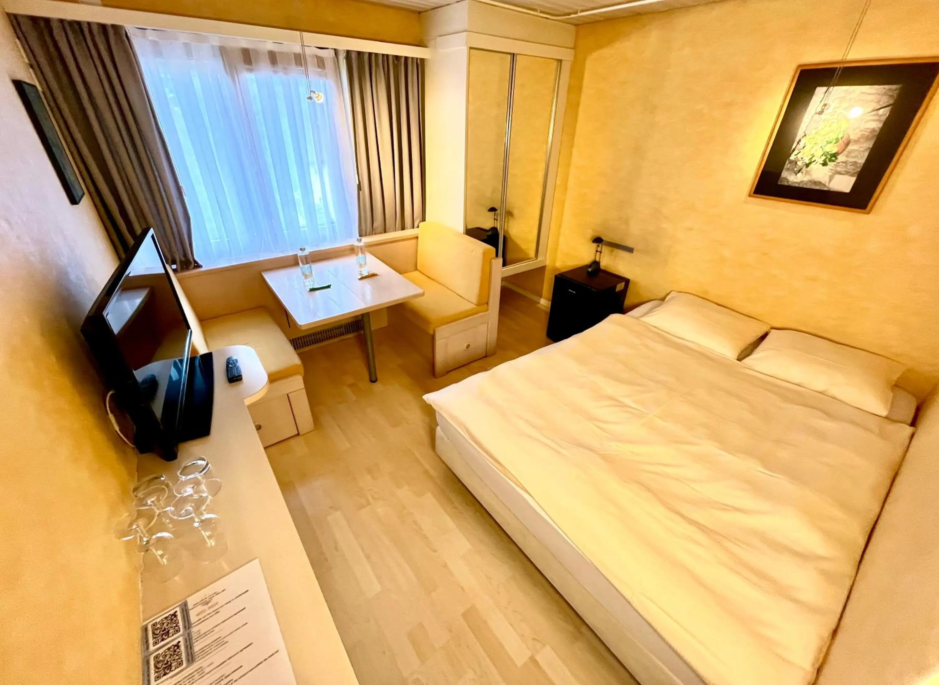 Bed in Seiler's Hotel