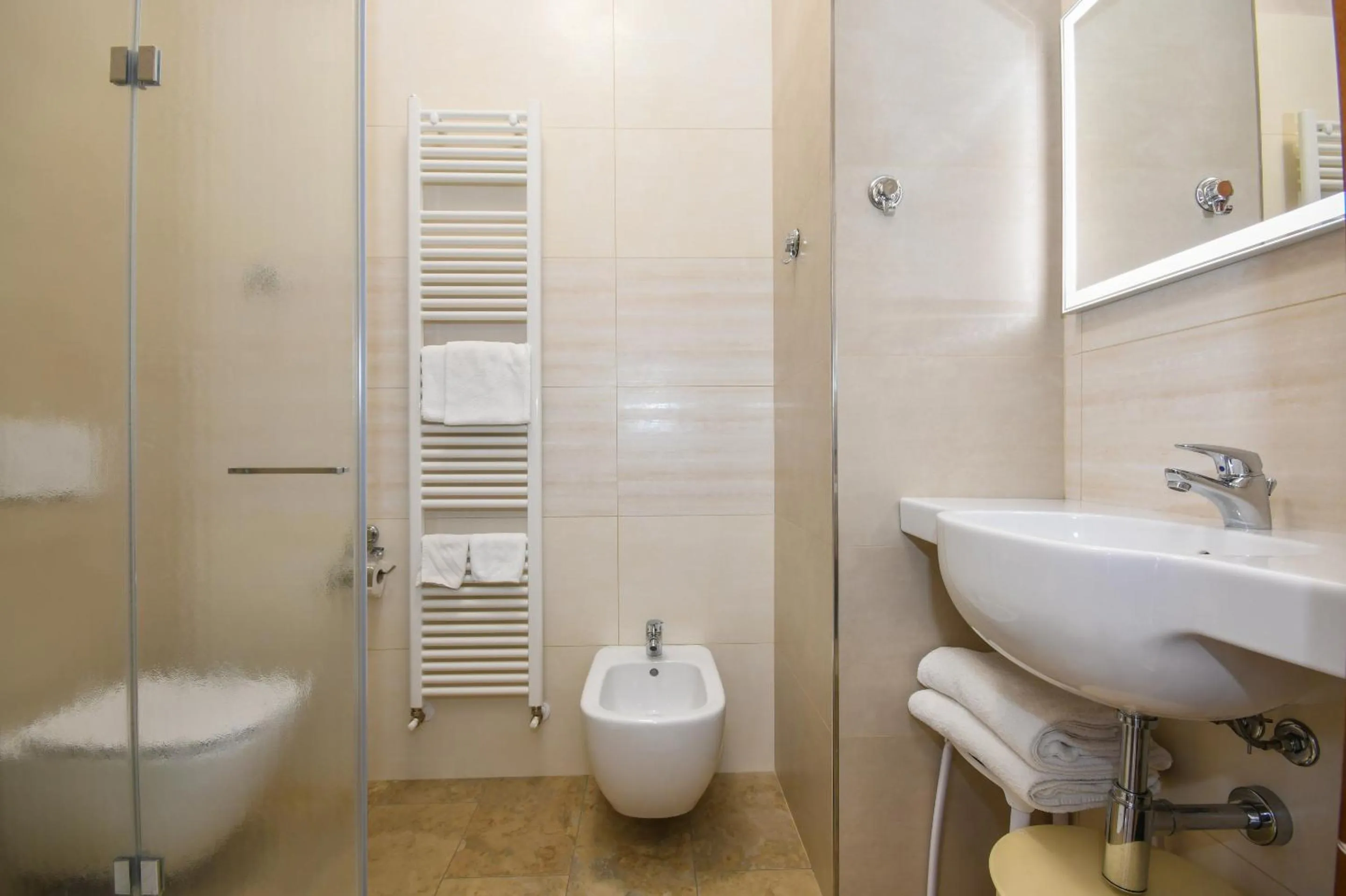 Bathroom in Camere America B&B