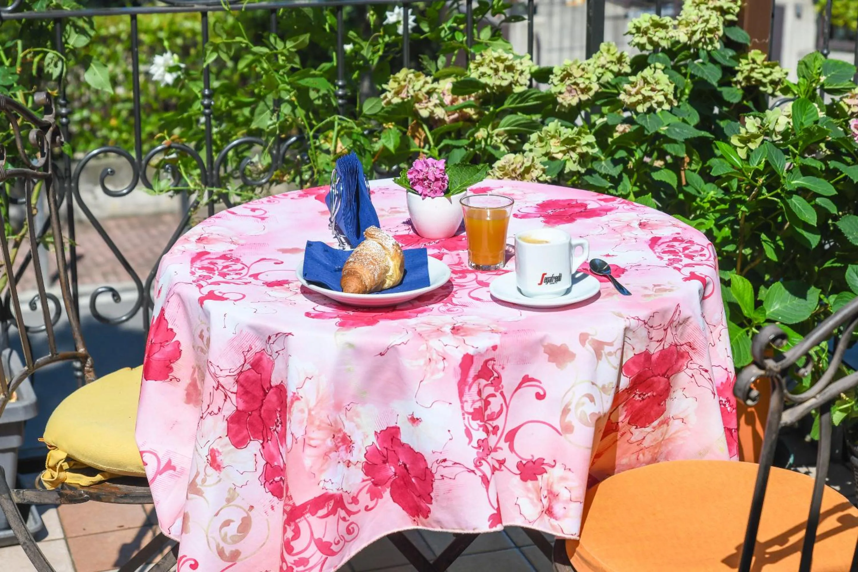 Patio in Camere America B&B