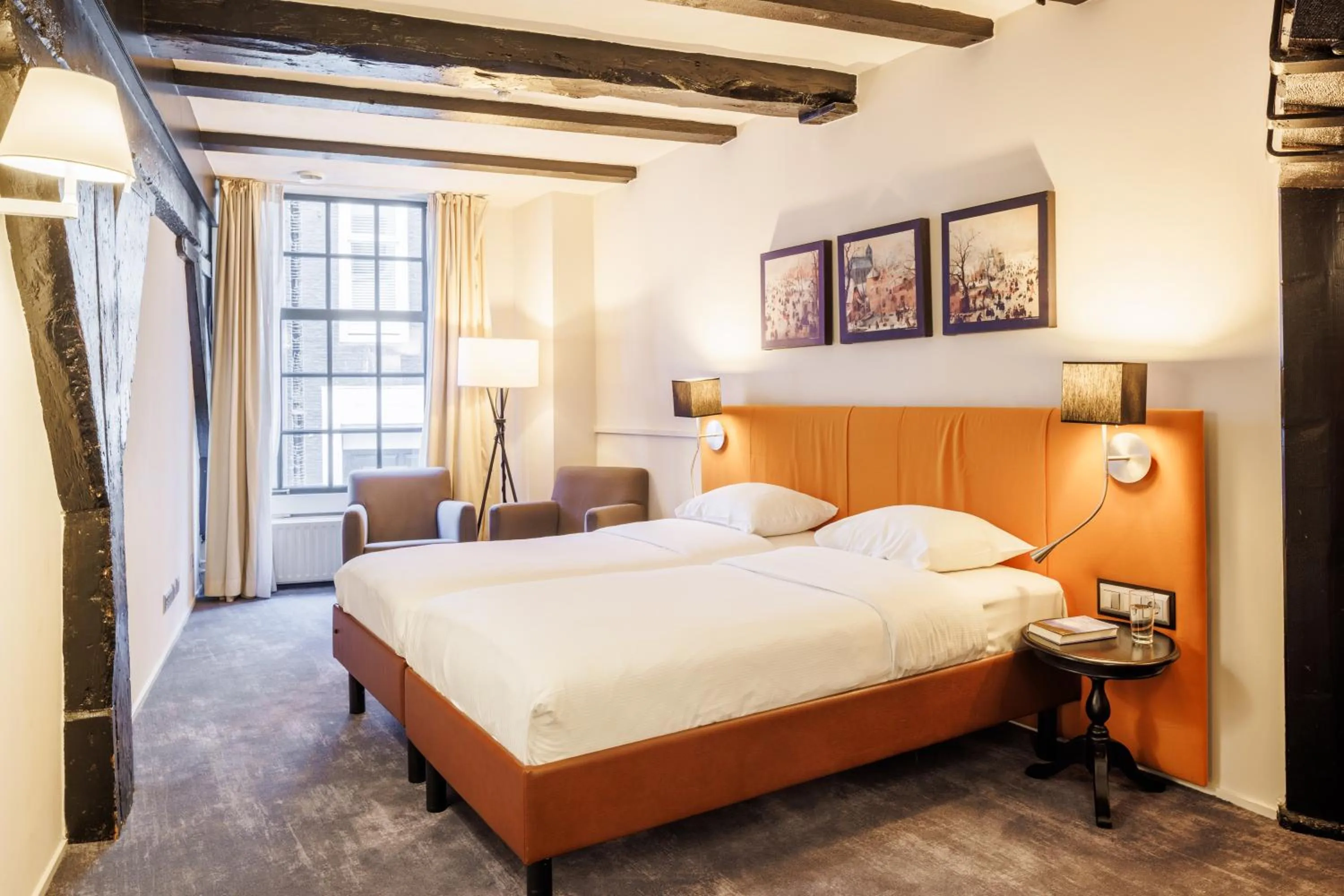 Bed in Hapimag Apartments Amsterdam