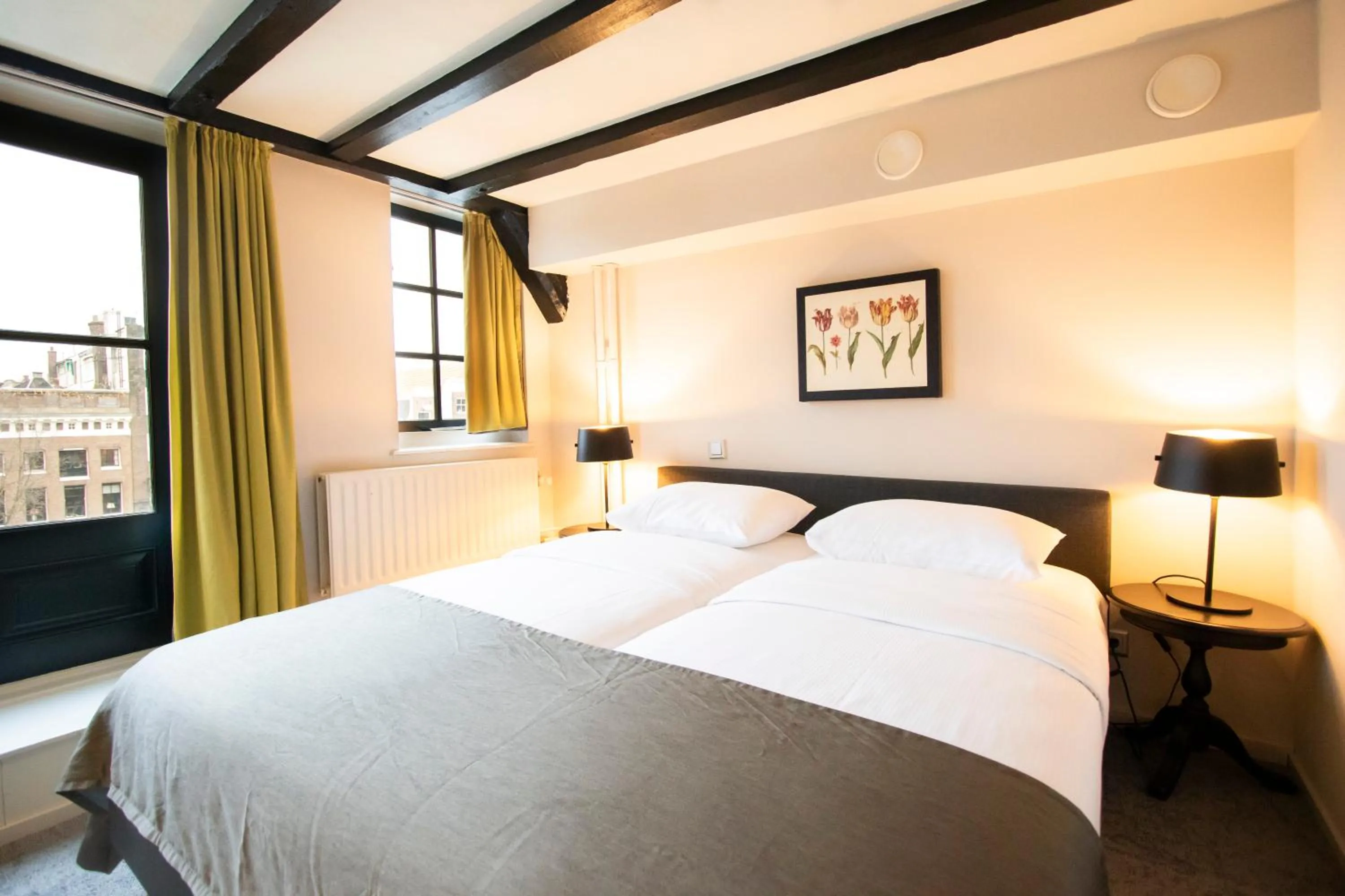 Bed in Hapimag Apartments Amsterdam