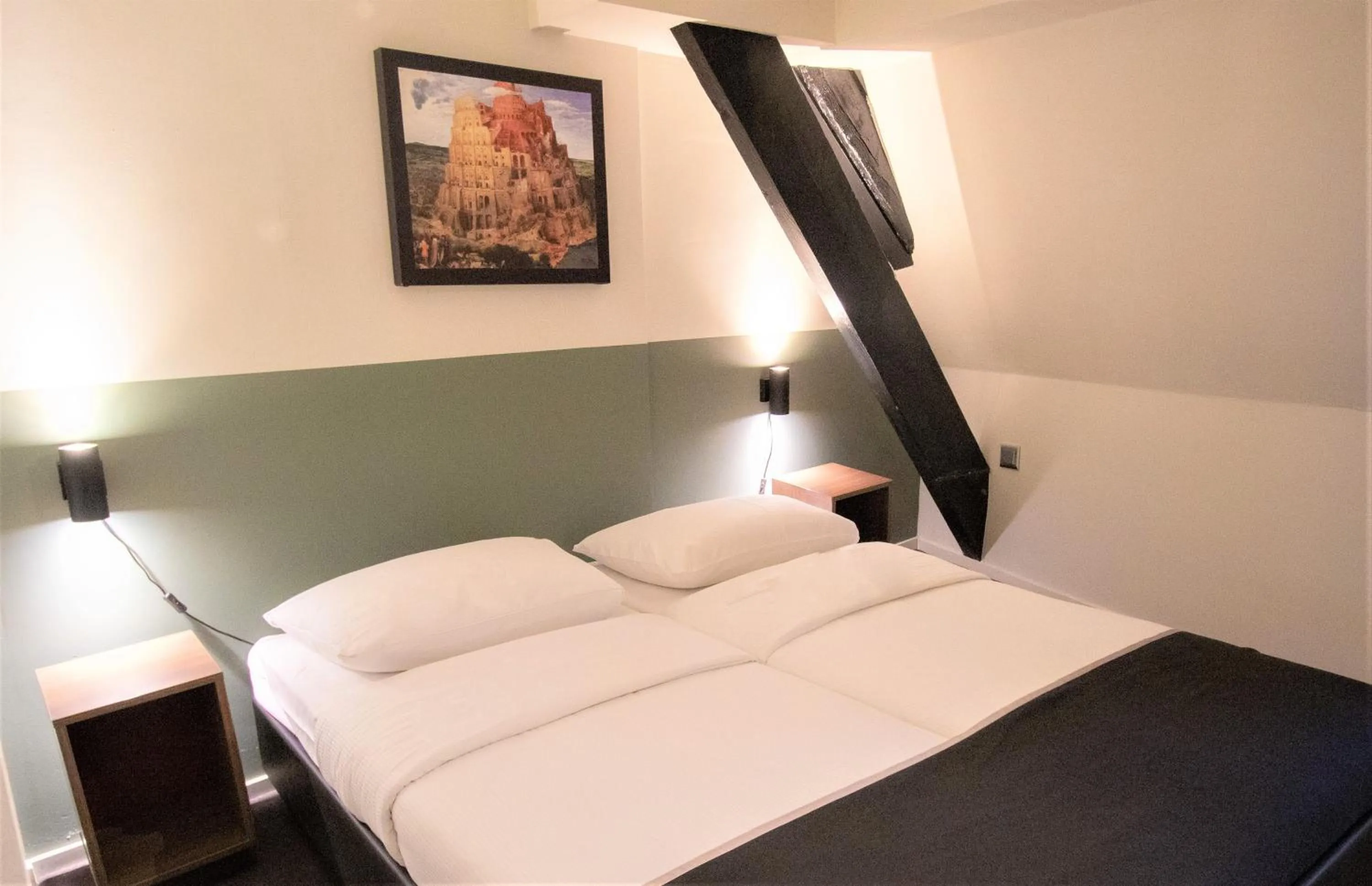 Bed in Hapimag Apartments Amsterdam