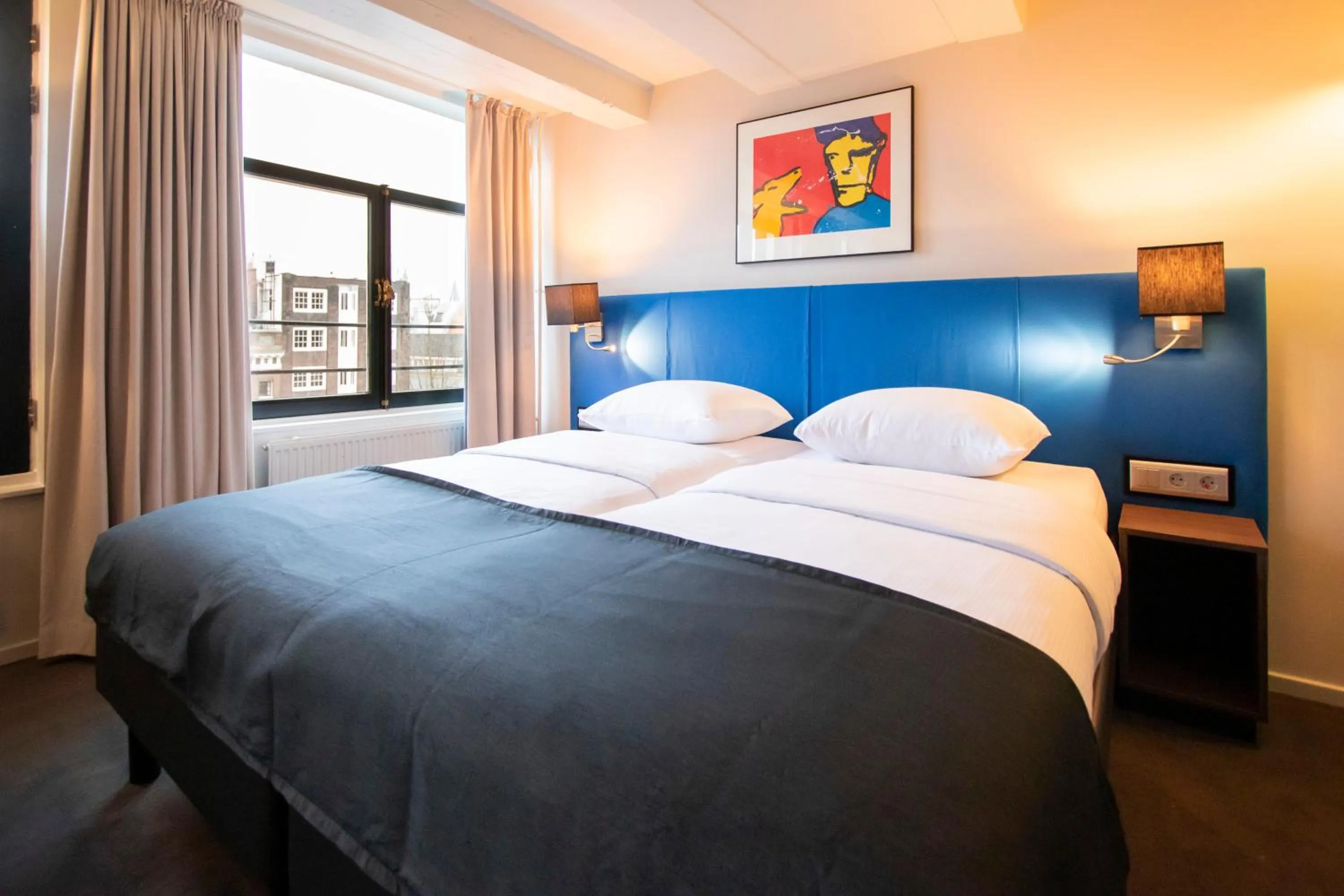 Bed in Hapimag Apartments Amsterdam