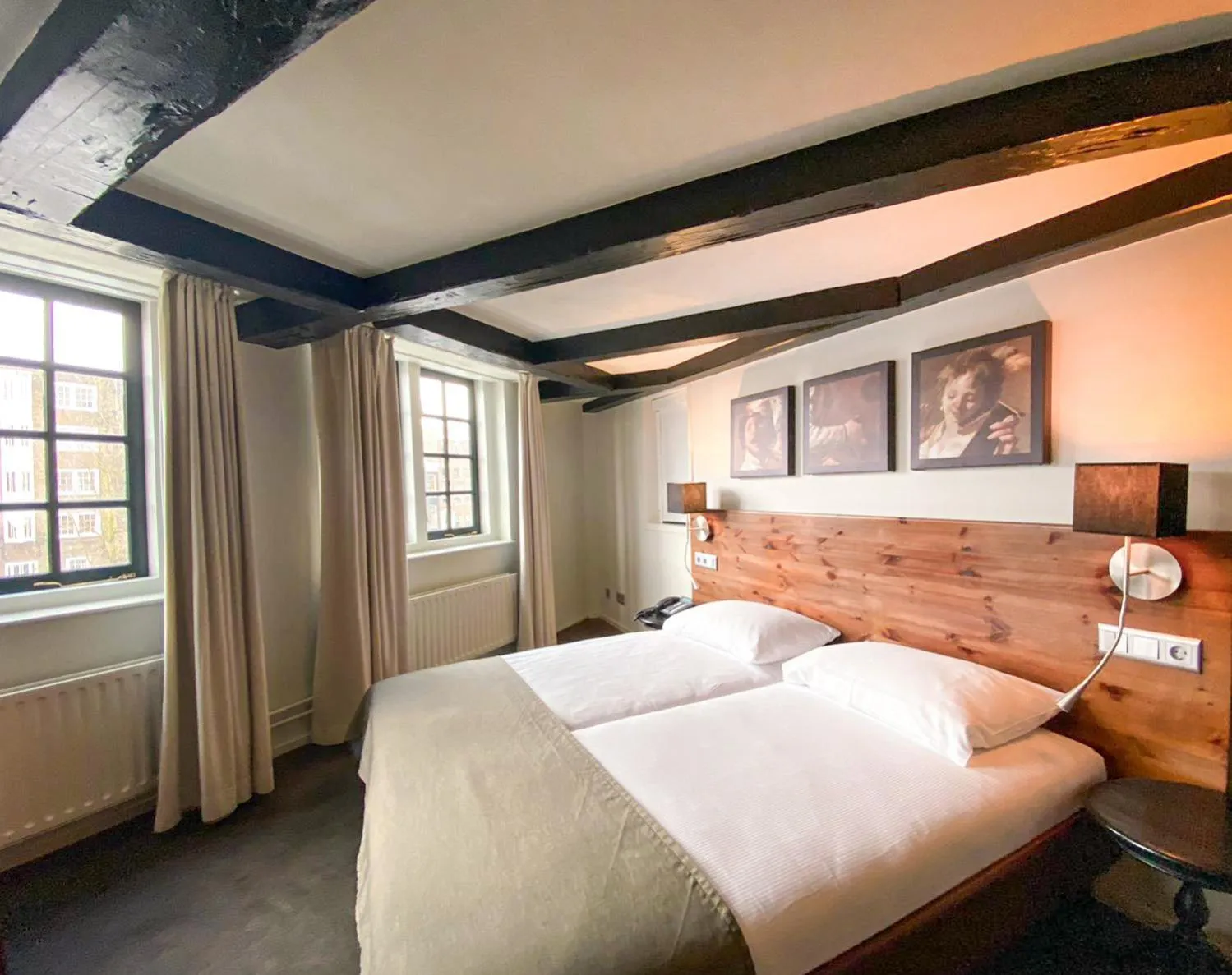 Bed in Hapimag Apartments Amsterdam