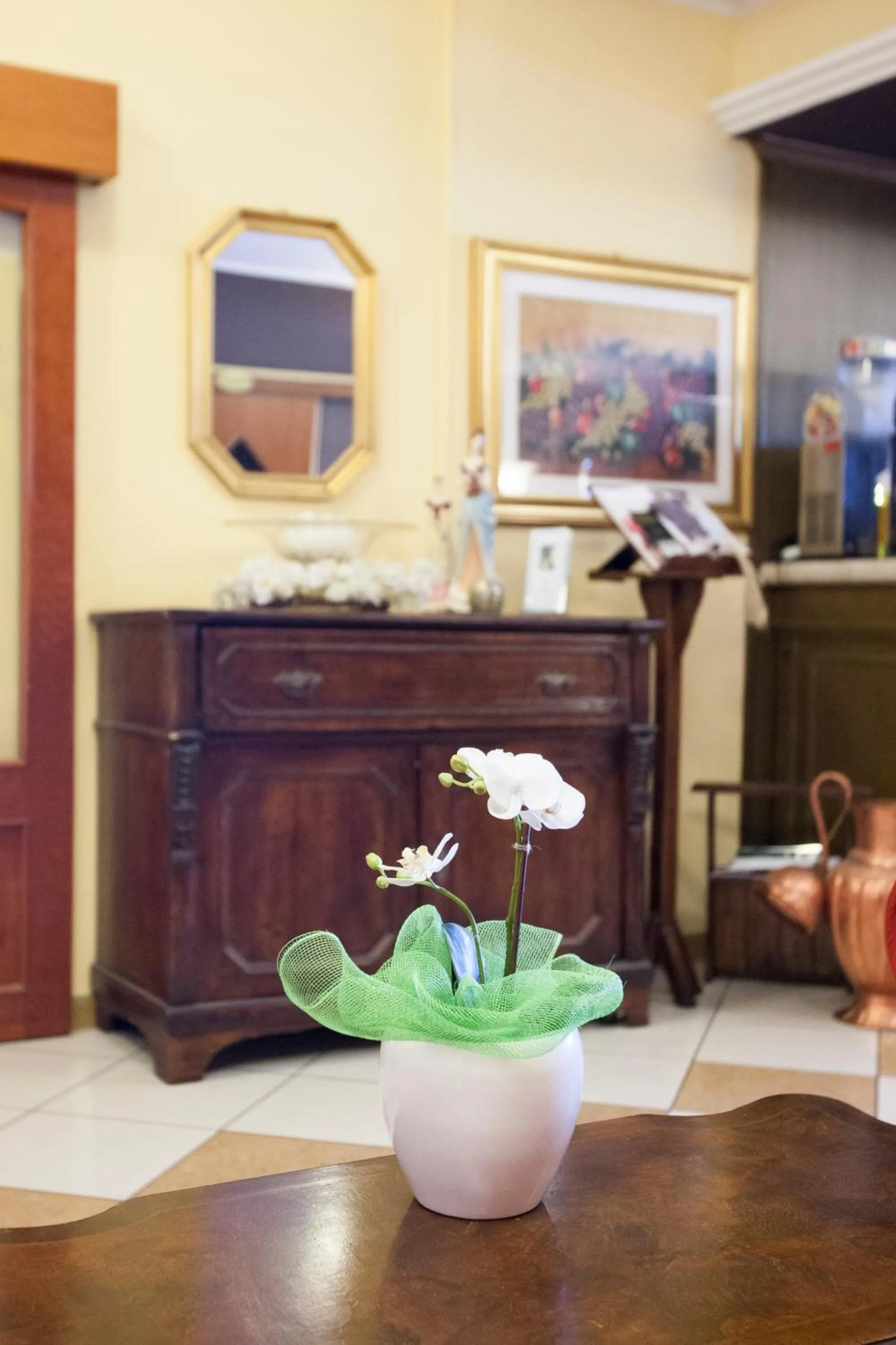 Lobby or reception in Hotel Ristorante Alla Botte