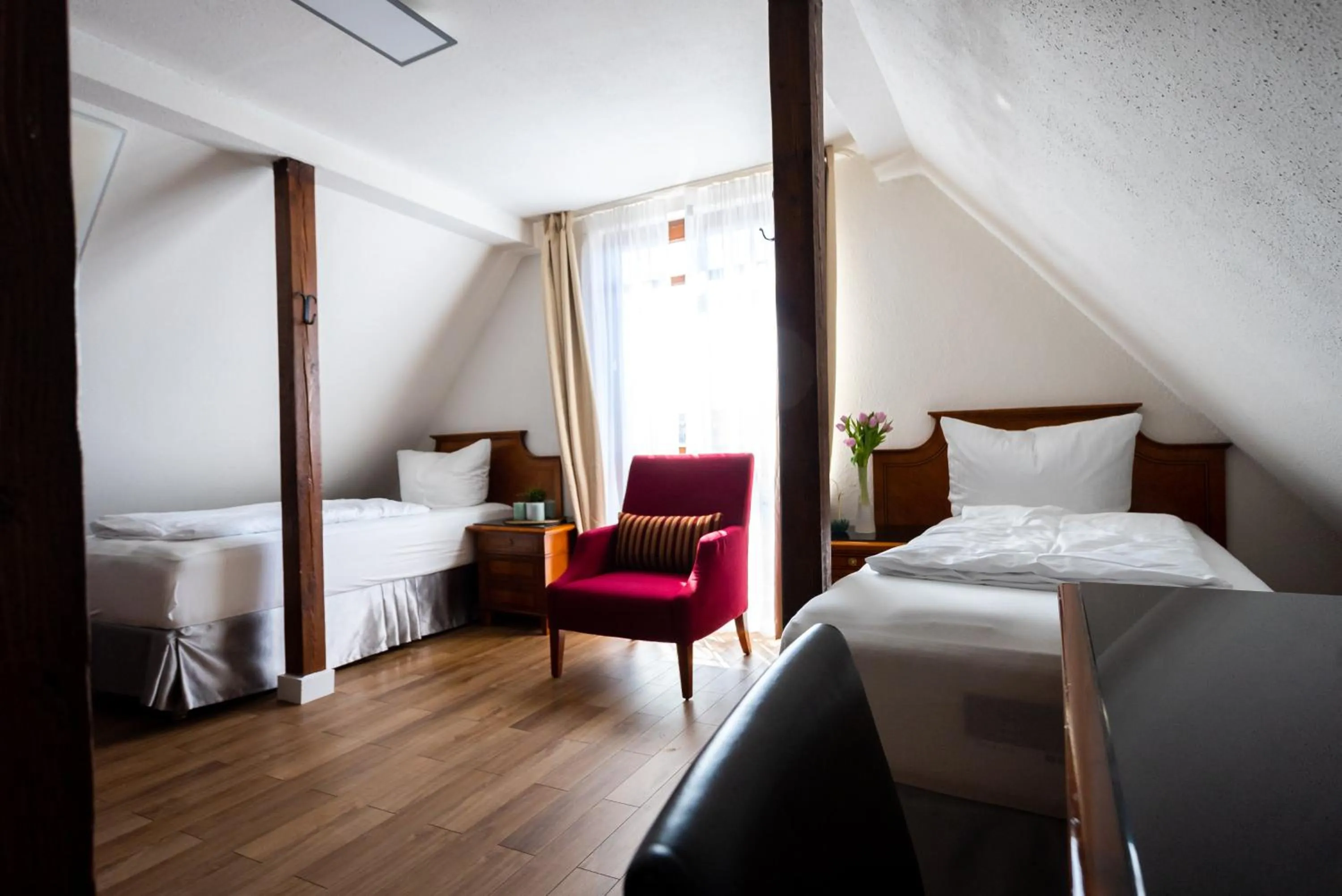 Photo of the whole room, Bed in CityHotel Feuerbach