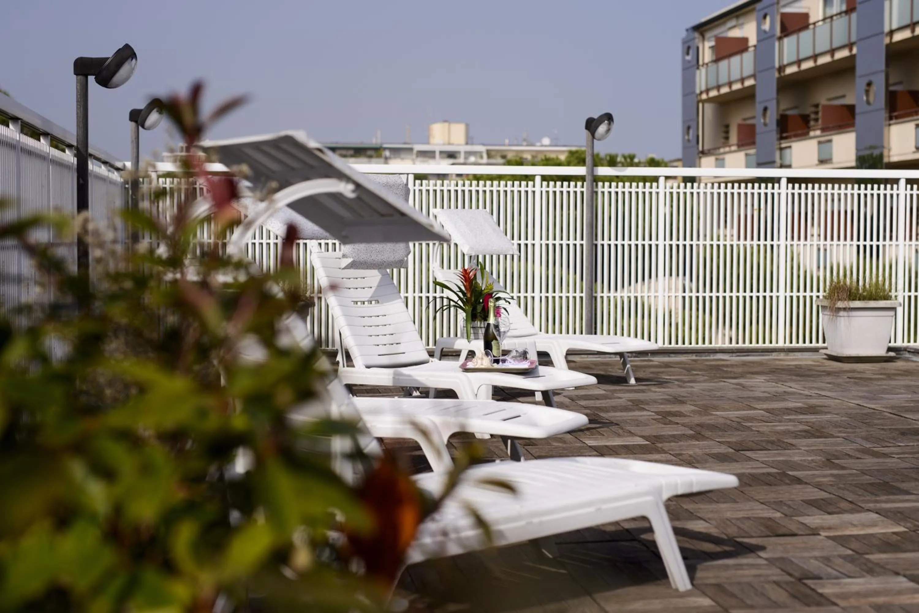 Balcony/Terrace in Hotel Suisse