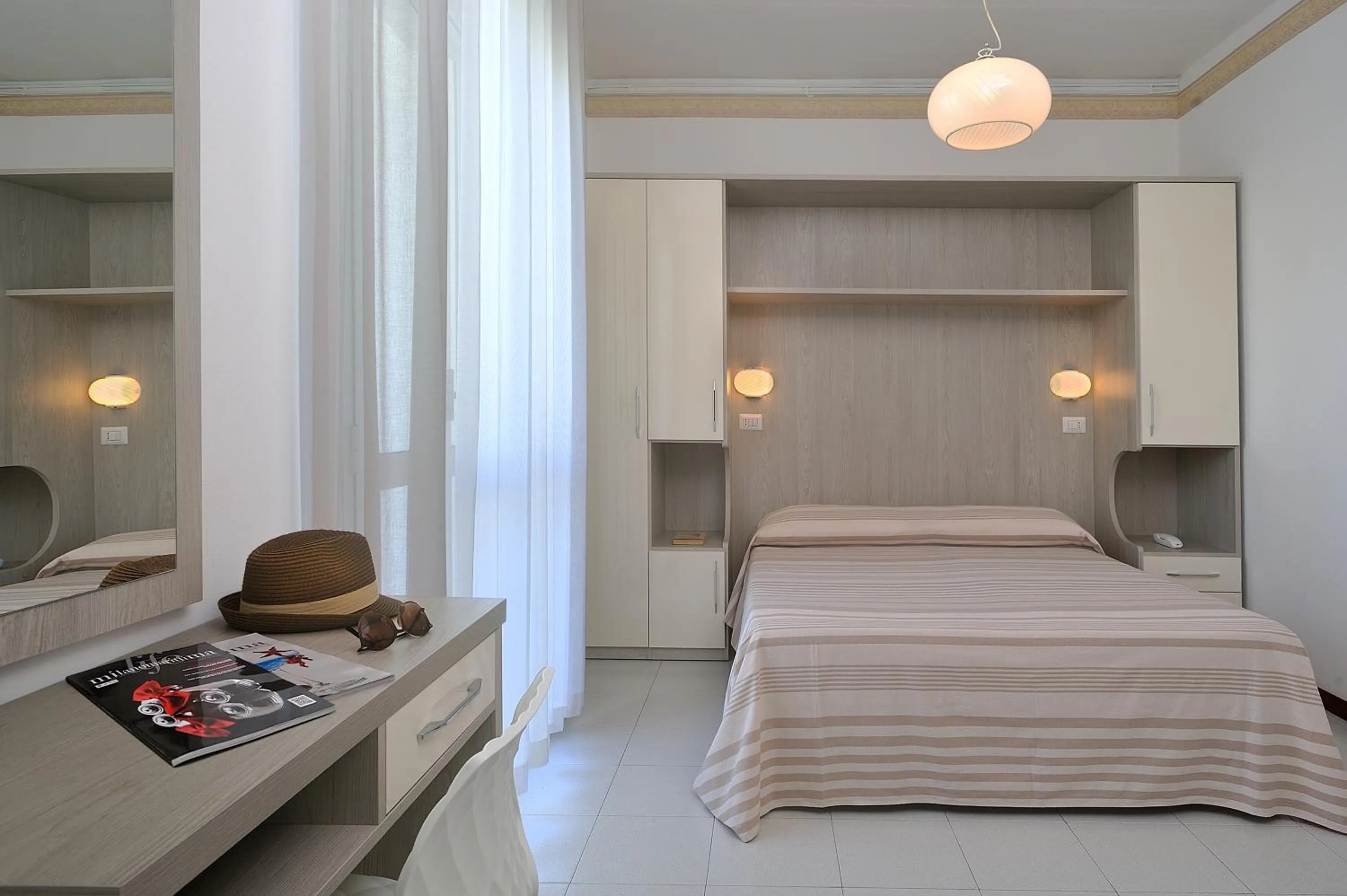 Inner courtyard view in Hotel Suisse