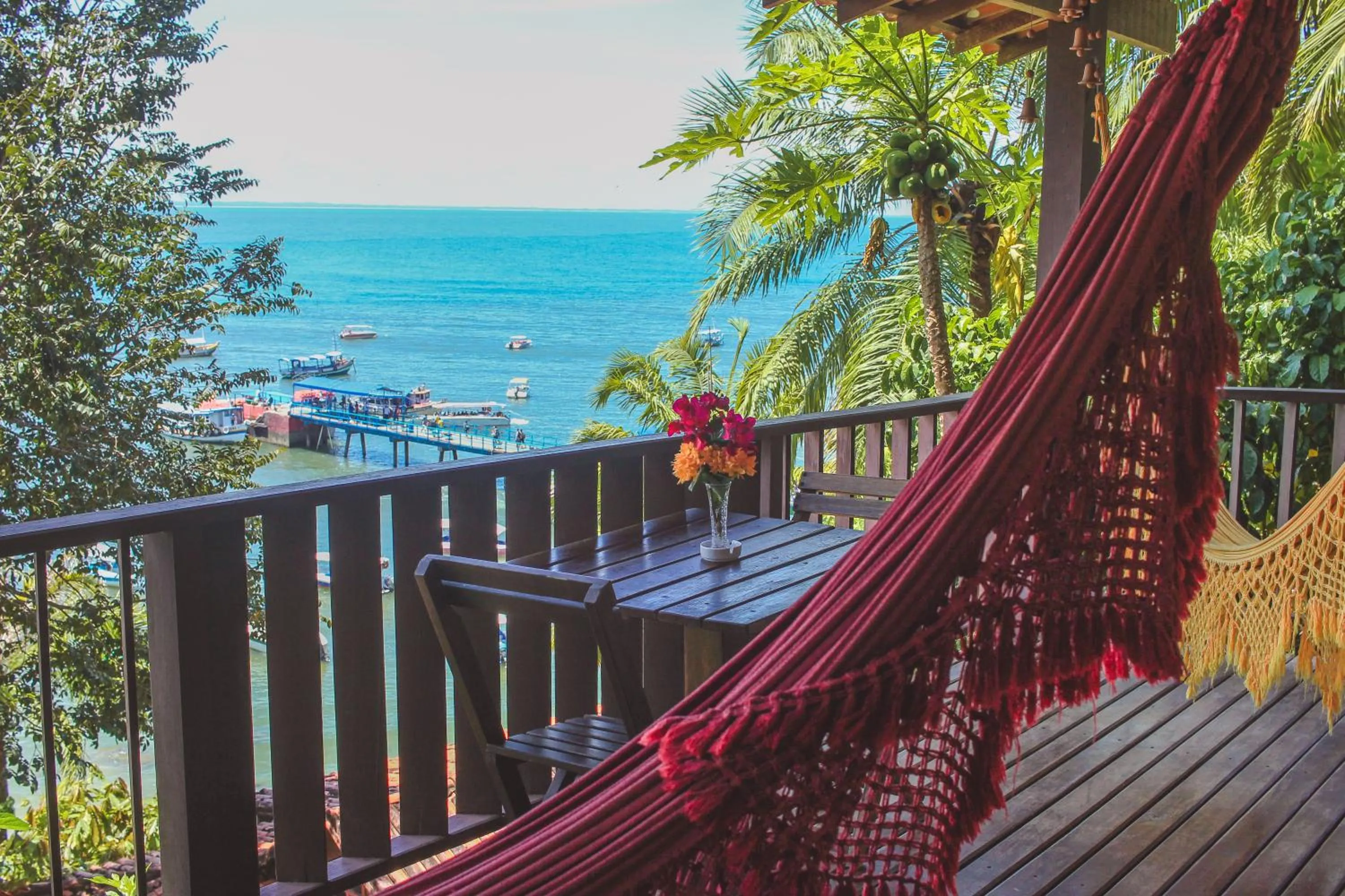 Balcony/Terrace in Hotel Portaló