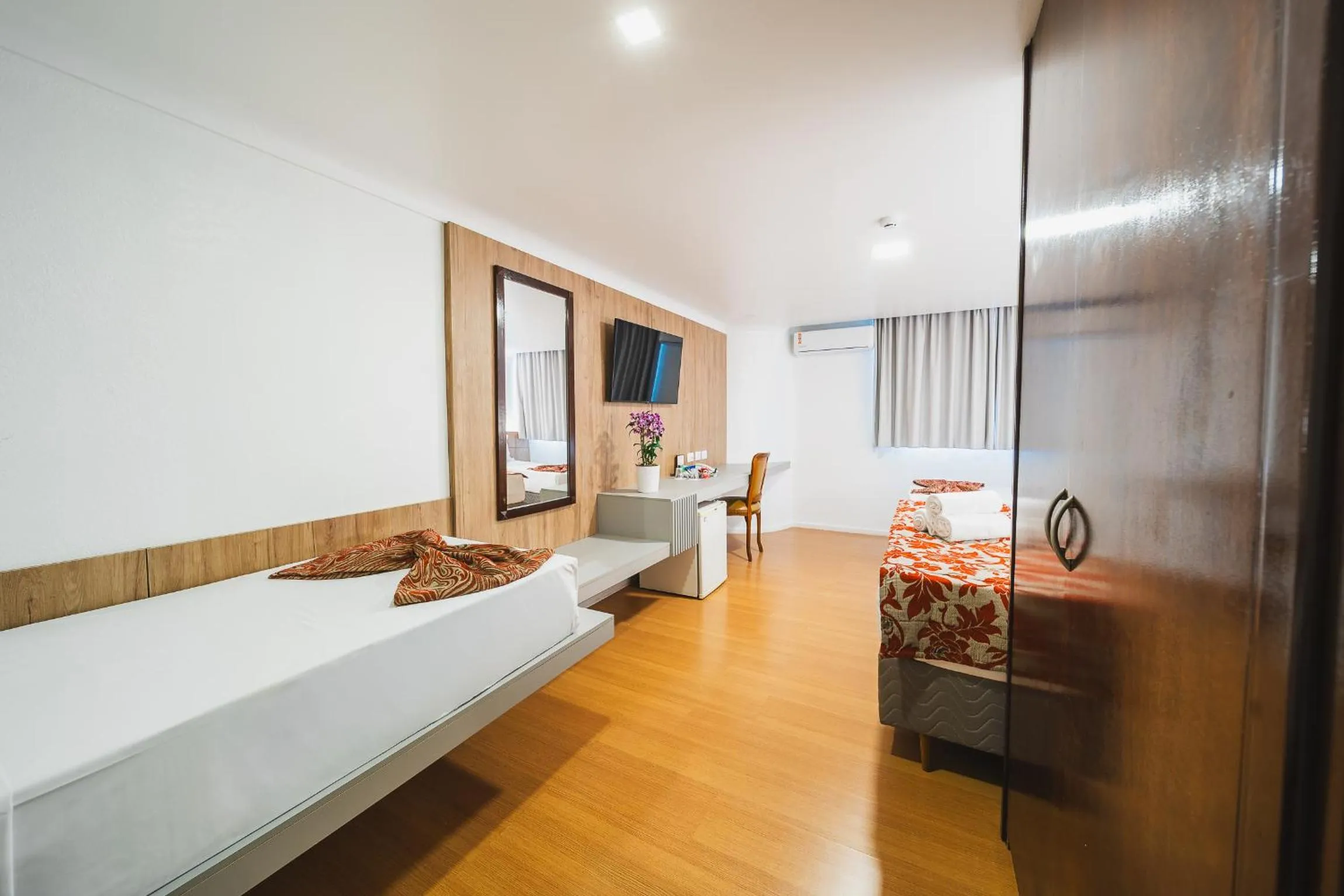 Bed in Hotel Dan Inn Curitiba Centro By Nacional Inn