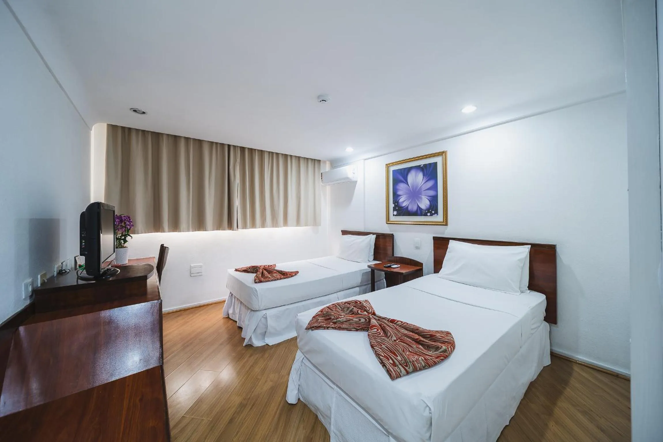 Bed in Hotel Dan Inn Curitiba Centro By Nacional Inn