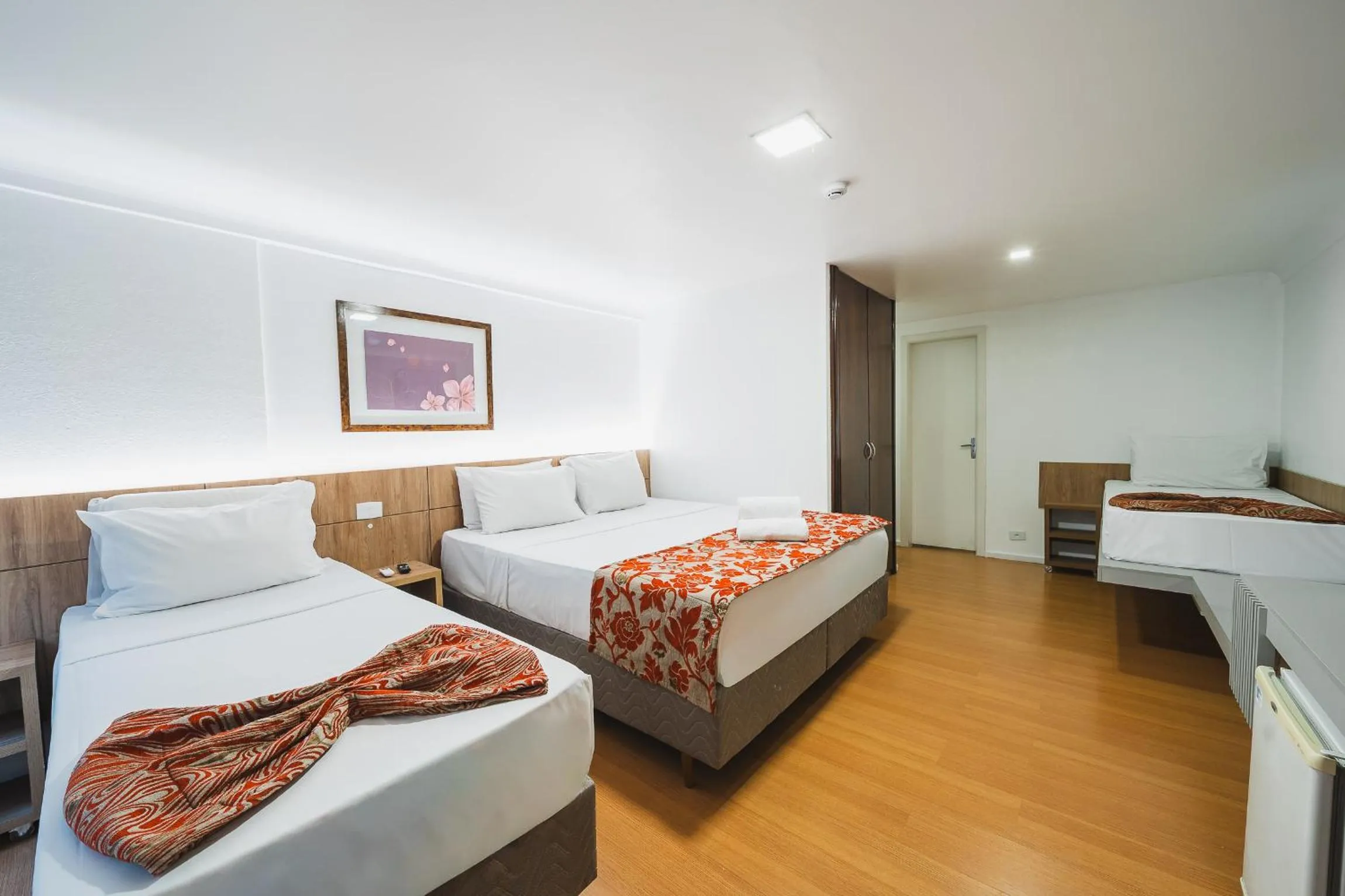 Bed in Hotel Dan Inn Curitiba Centro By Nacional Inn