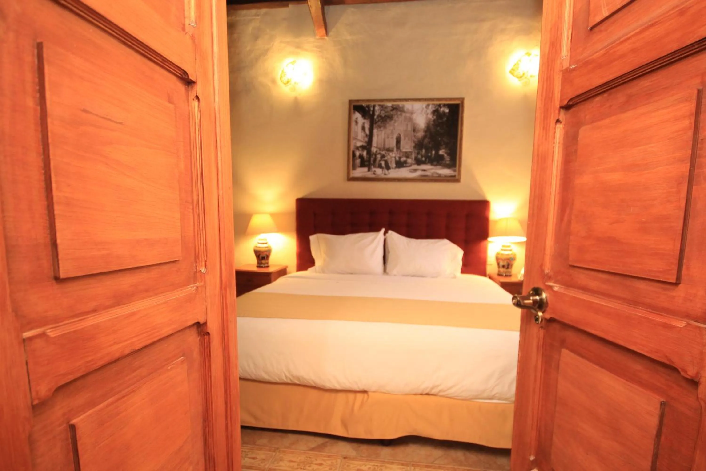 Bed in Hotel Boutique Ponciano