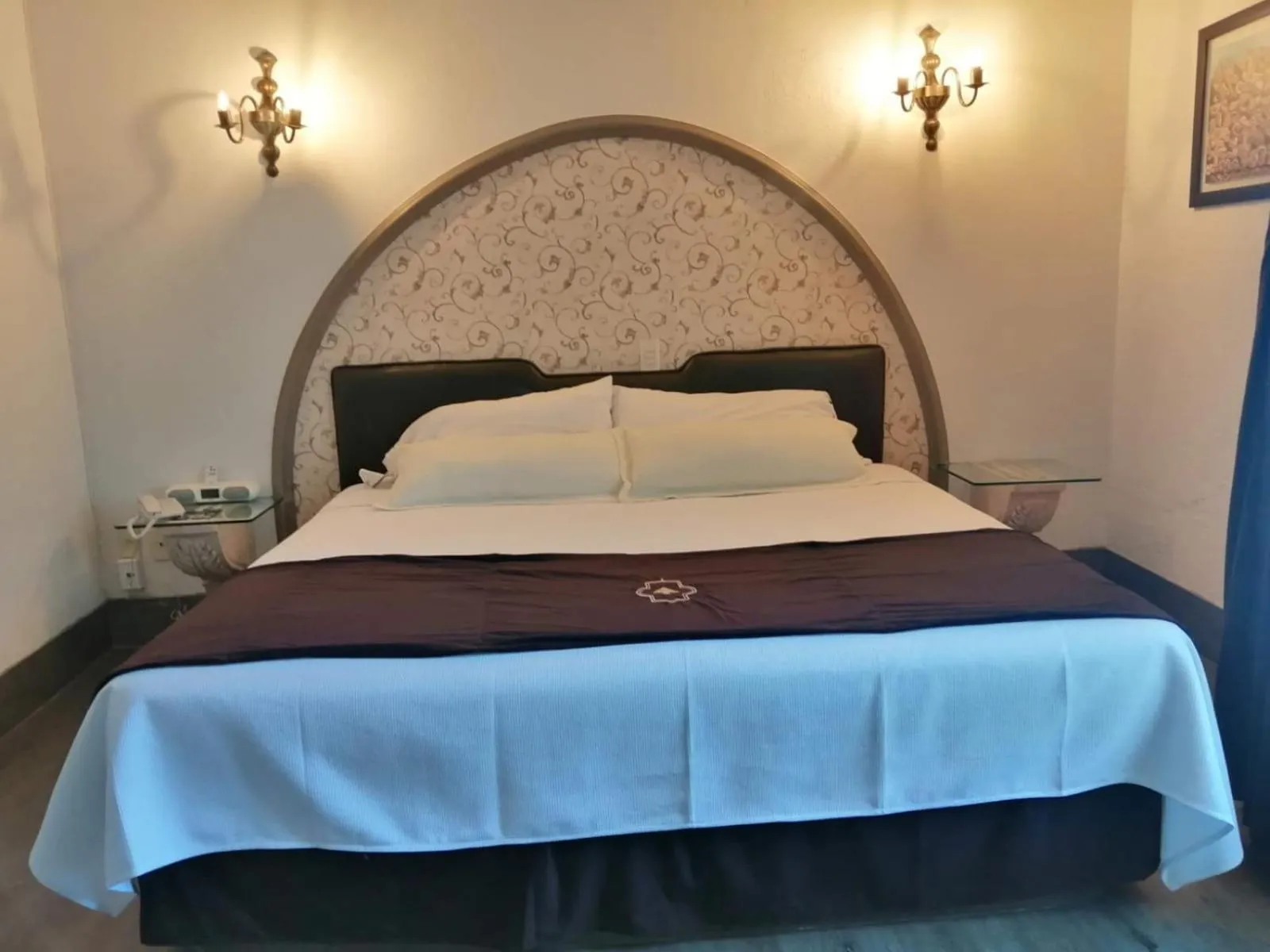 Bed in Hotel & Spa Hacienda Baruk
