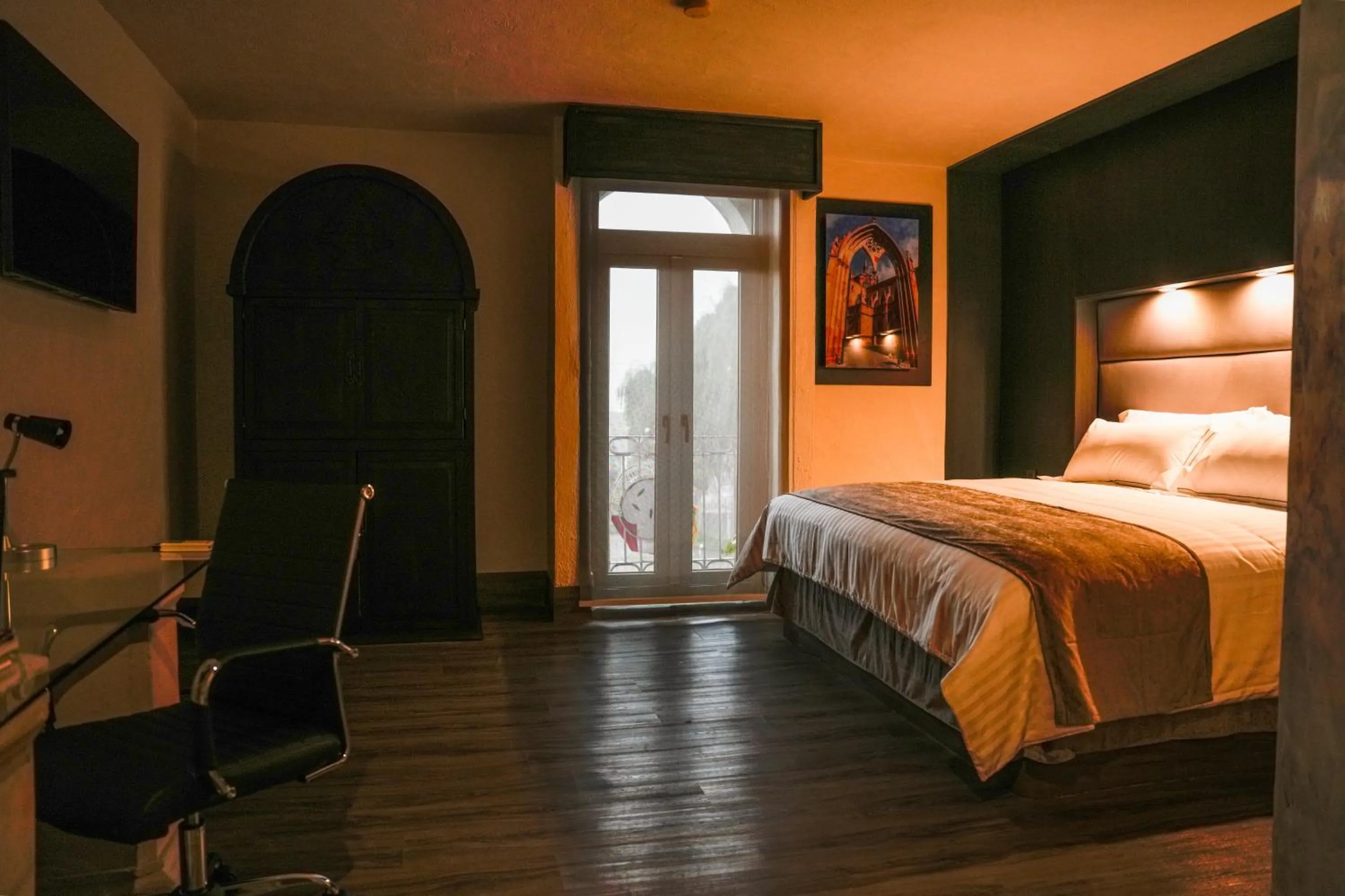 Bed in Hotel & Spa Hacienda Baruk