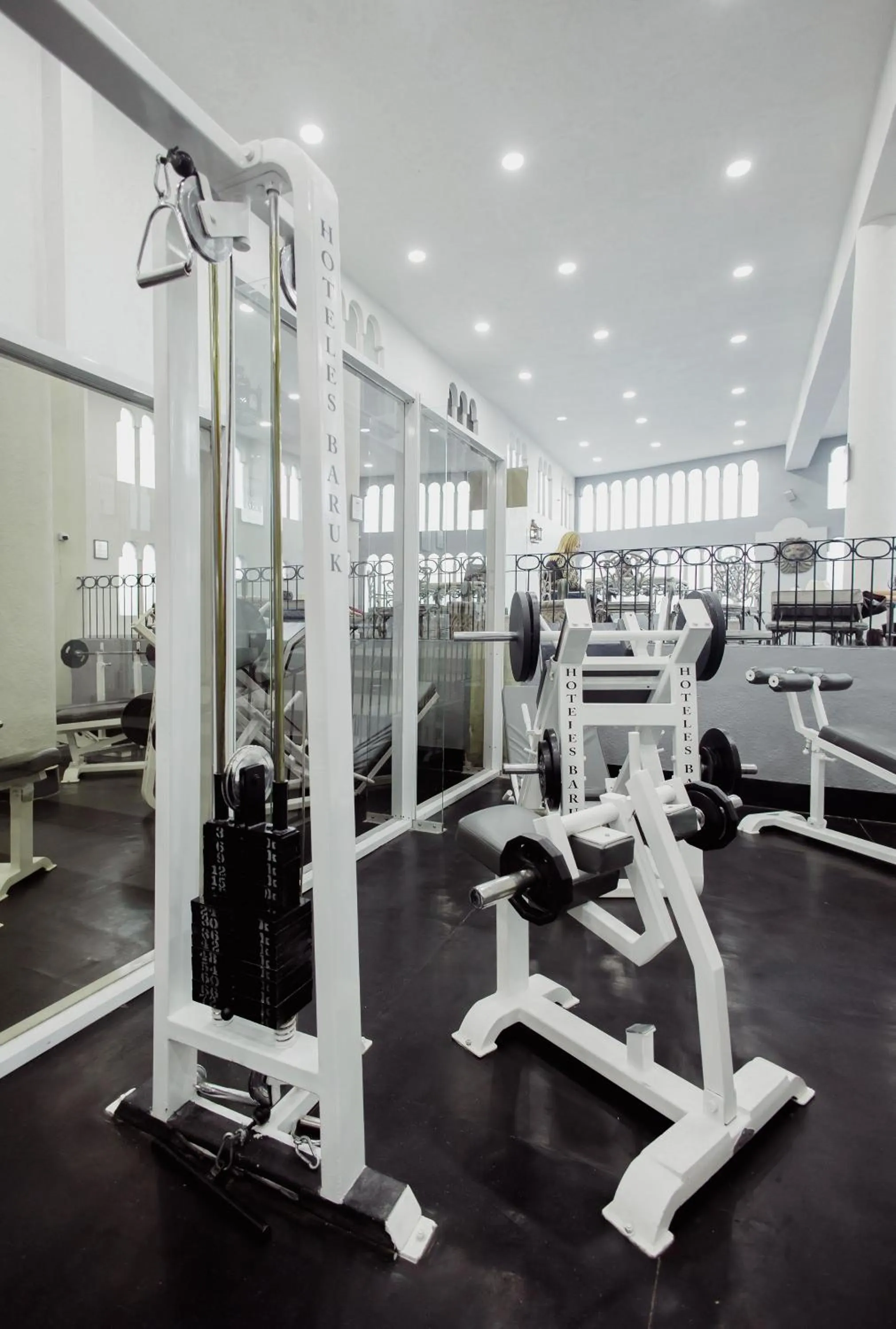 Fitness centre/facilities in Hotel & Spa Hacienda Baruk